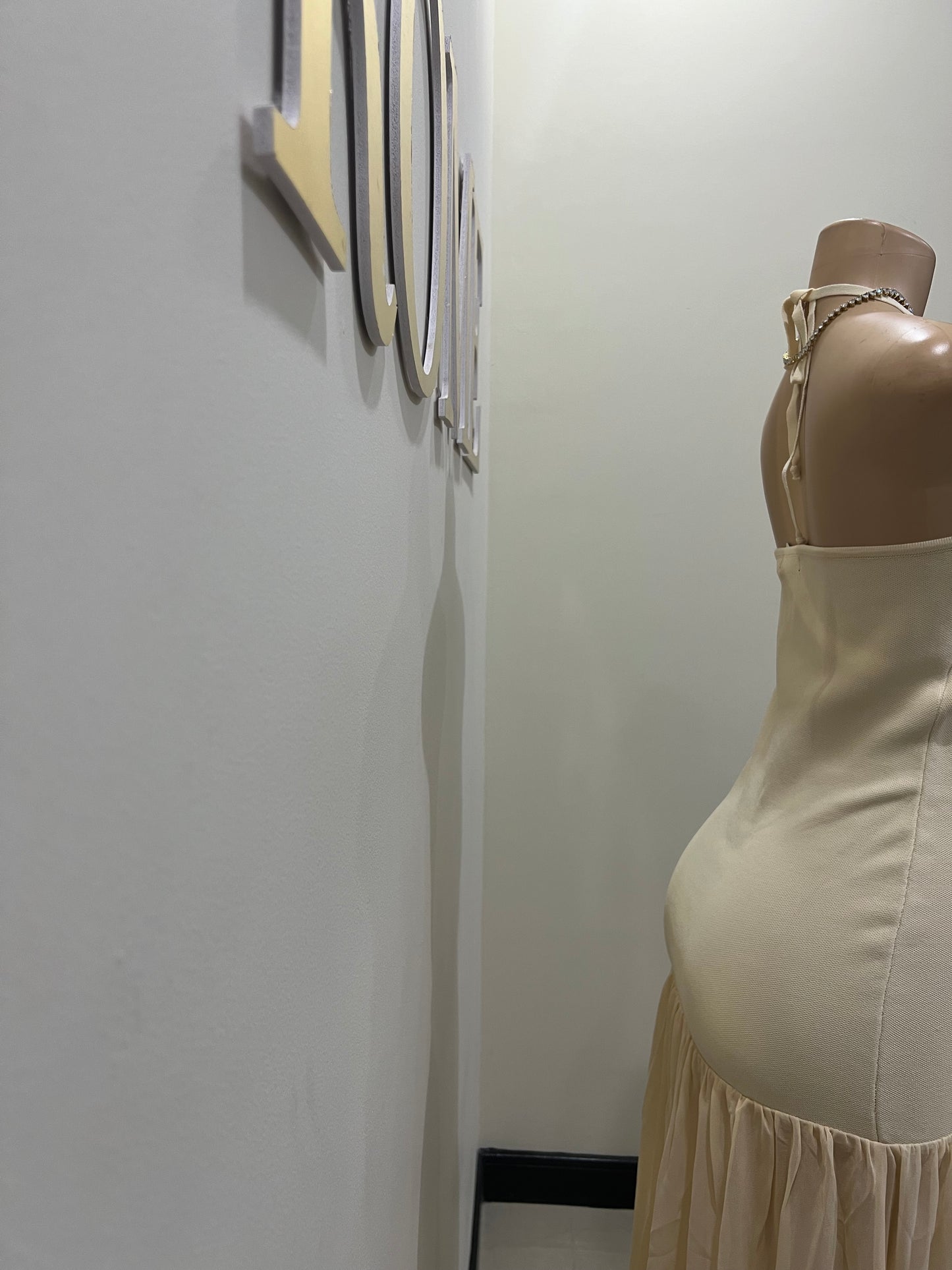 Camila Nara Dress (Cream)