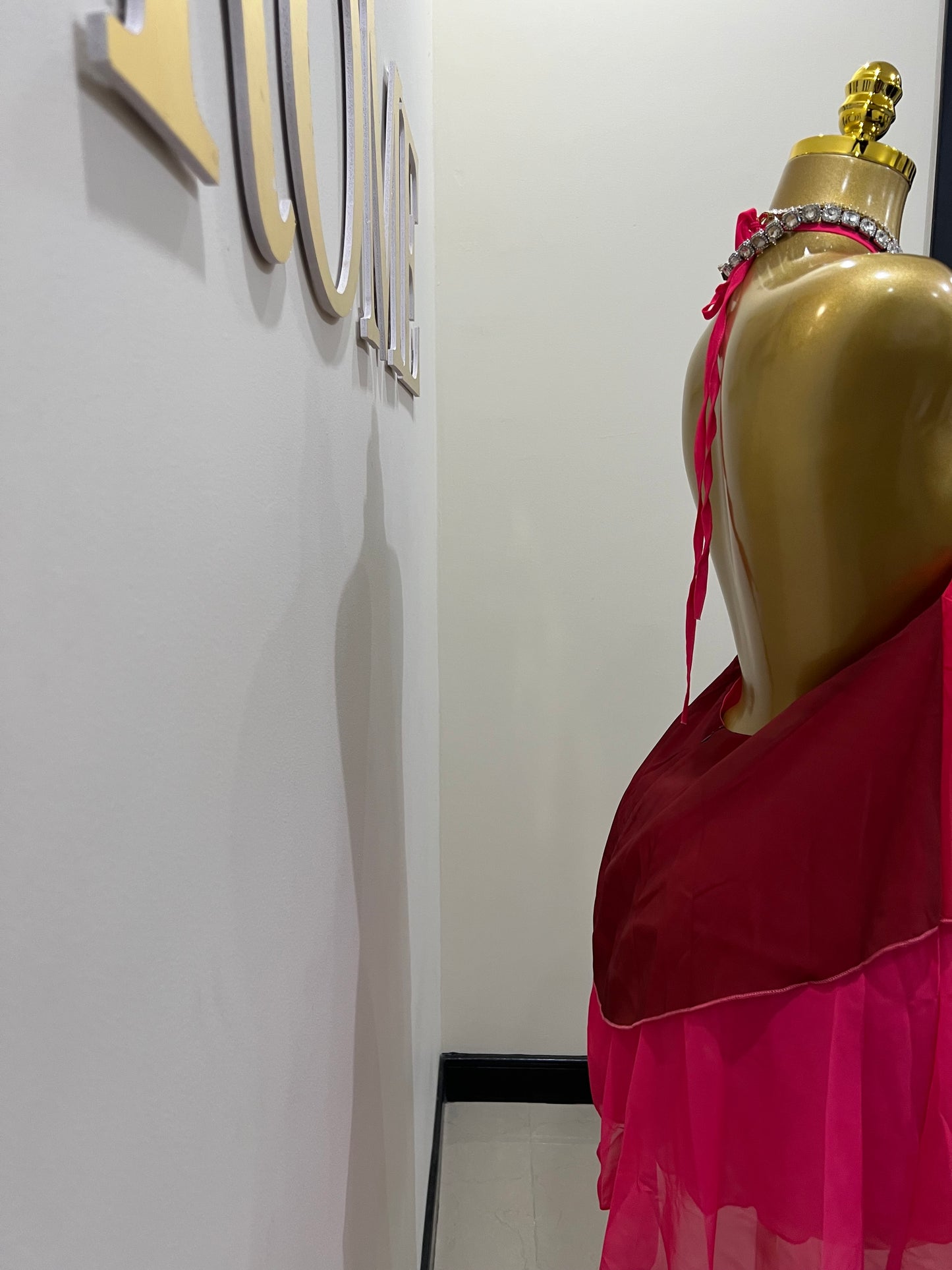 Starlight Rumi Petal Dress (Pink)