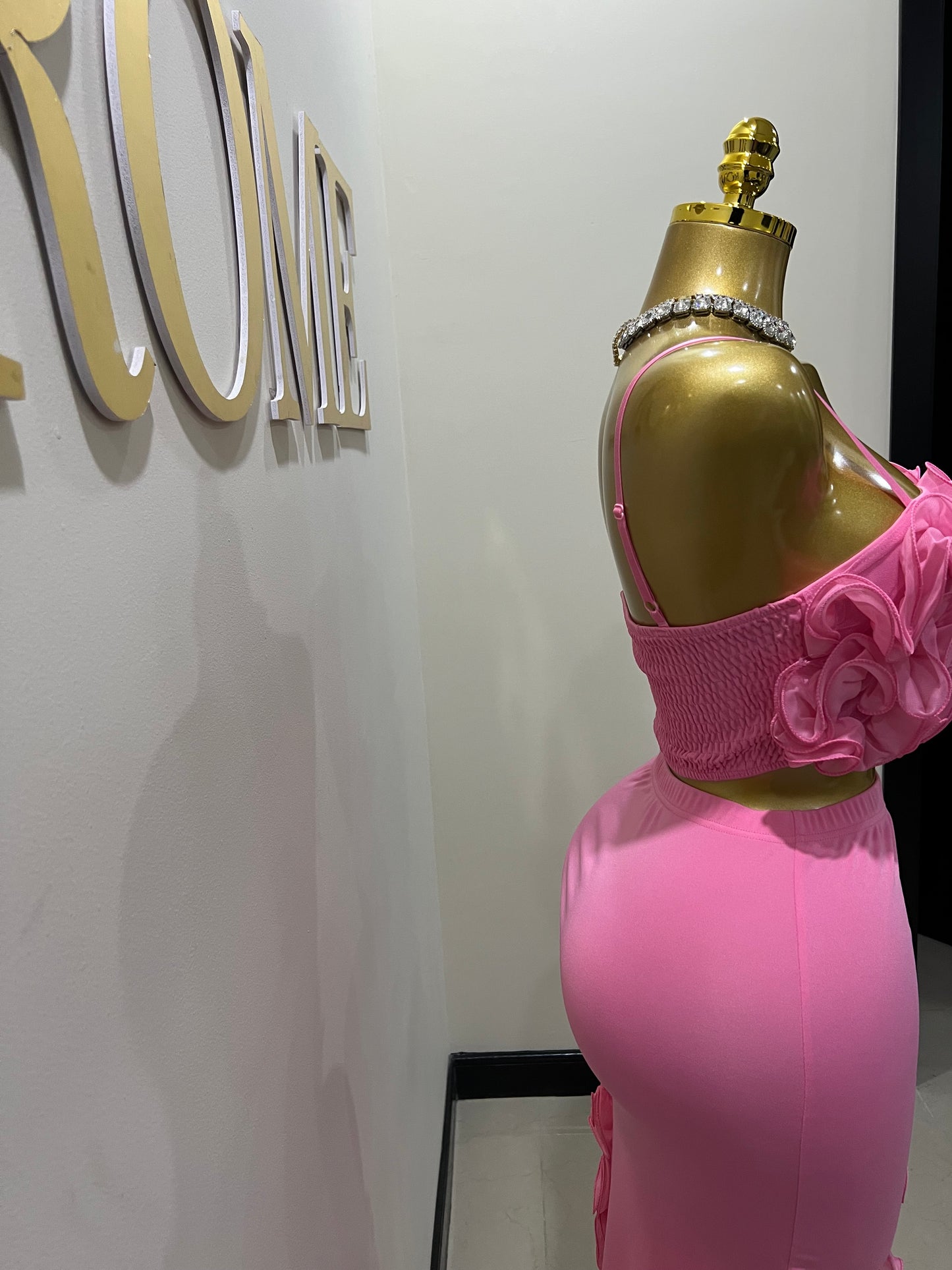 Bloom Skirt Set (Pink)