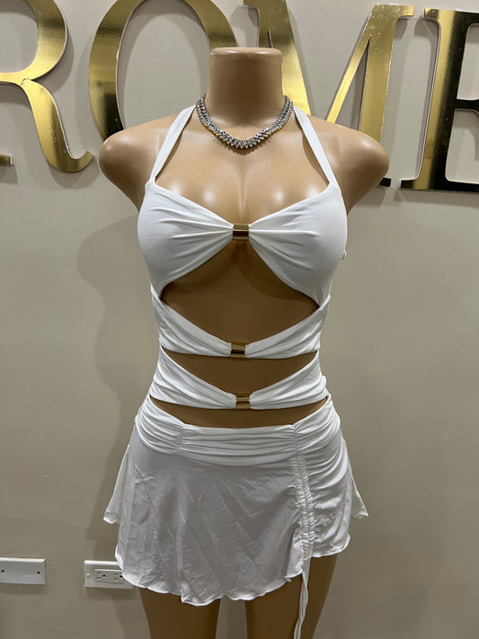 Kitty Femi Dress (White)