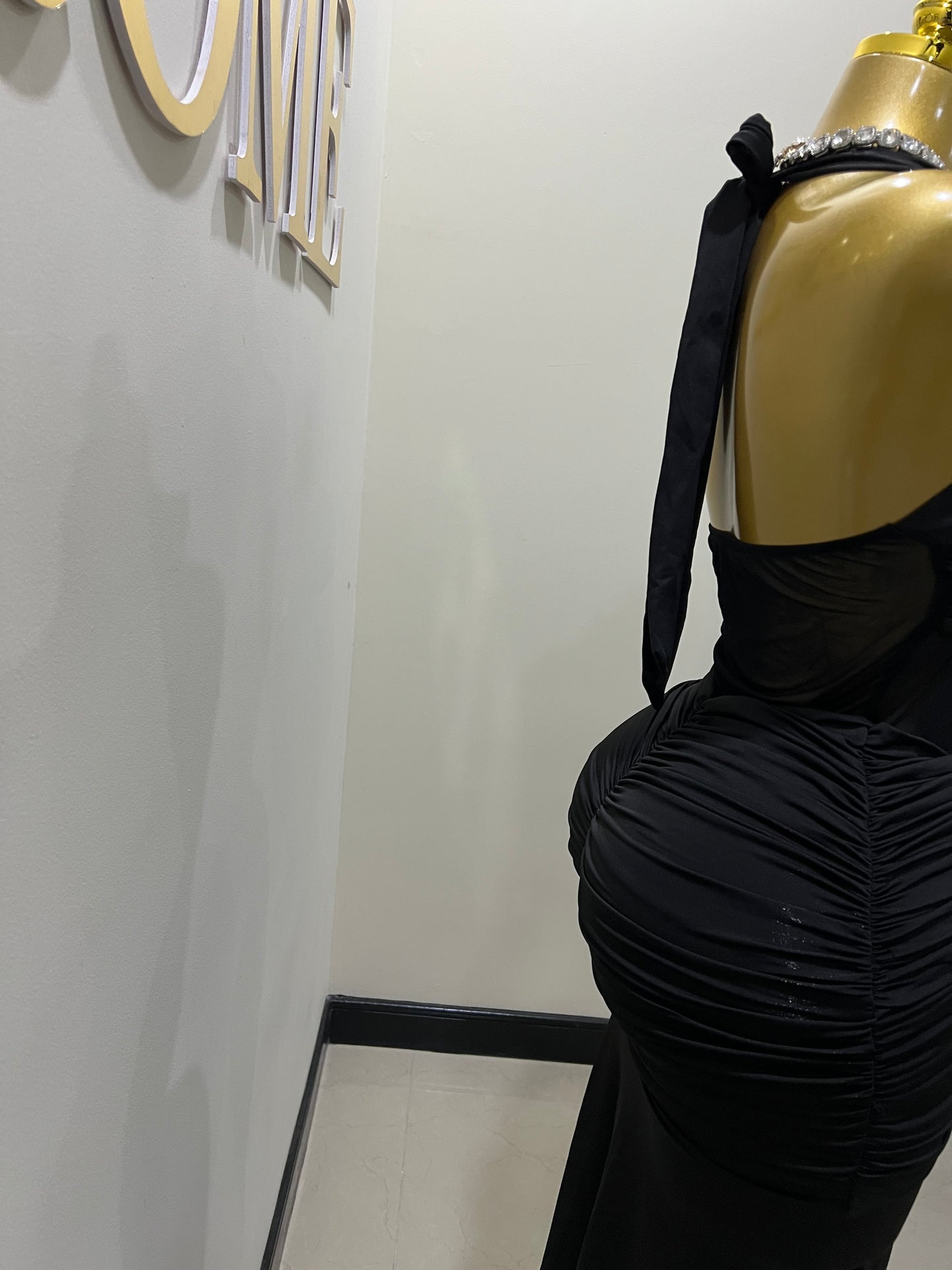 Sweetheart Nara Dress (Black)