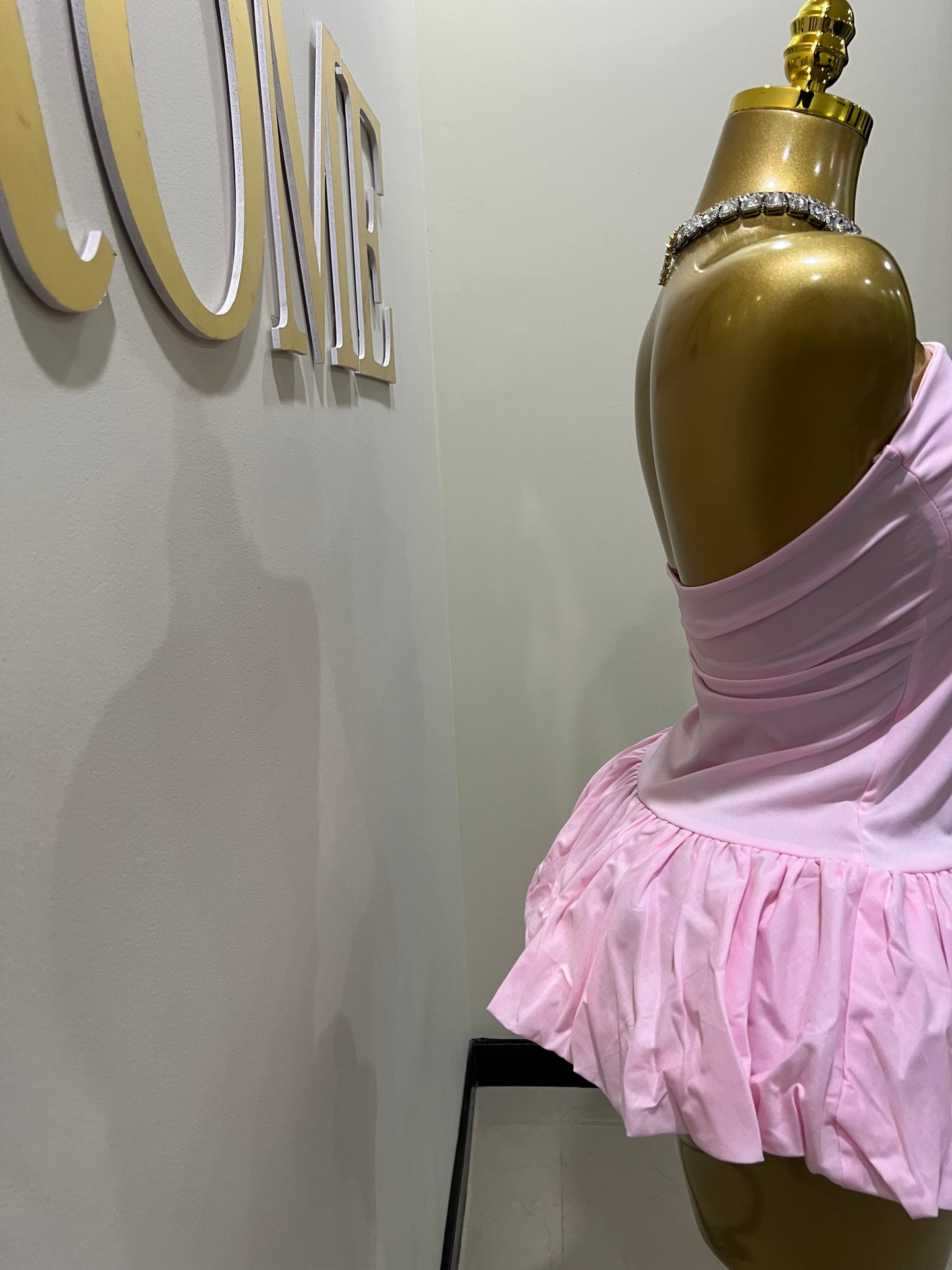 Solange Princess Pumpkin Dress (Pink)