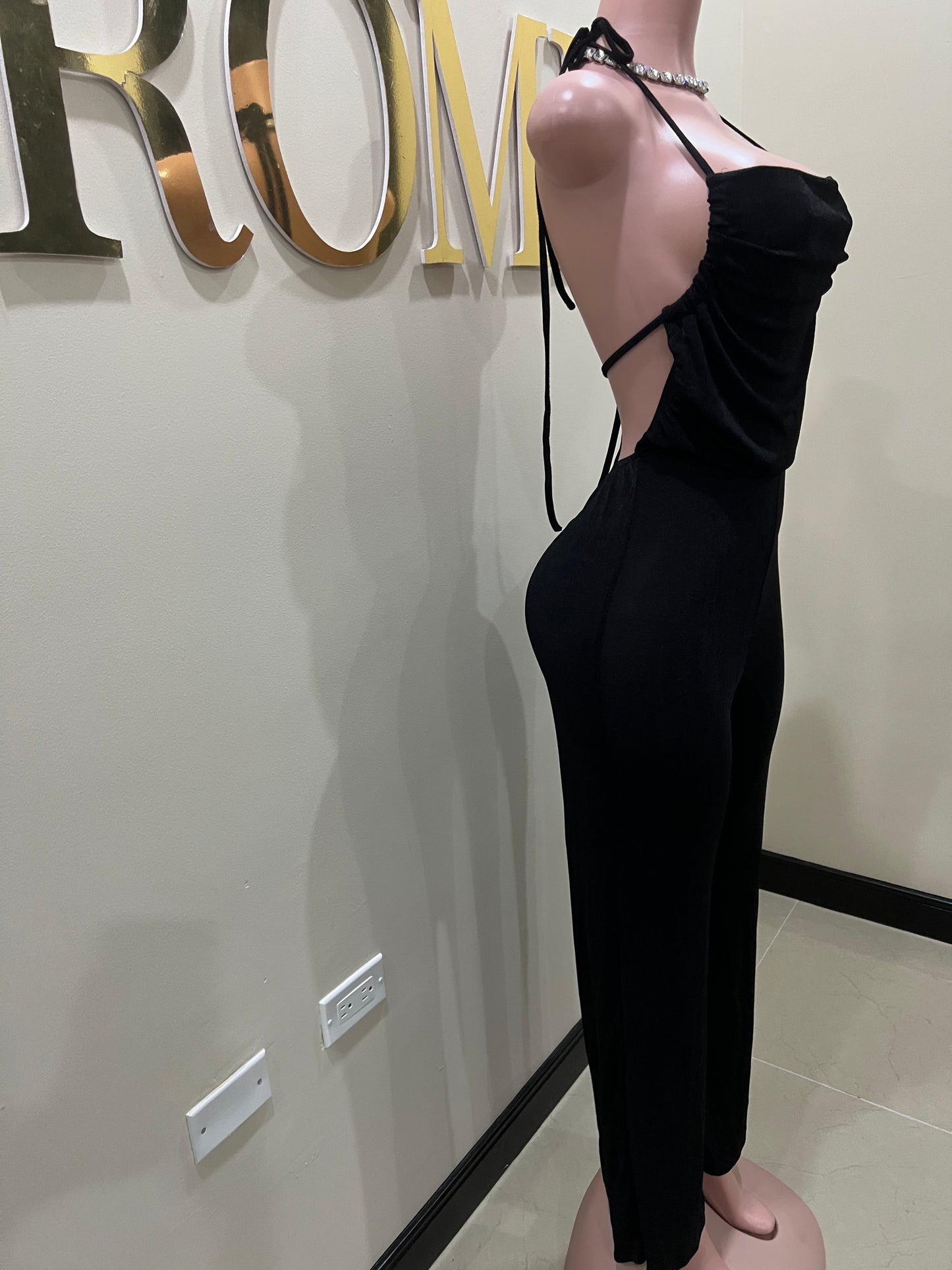 Carey Pants Suit (Black)