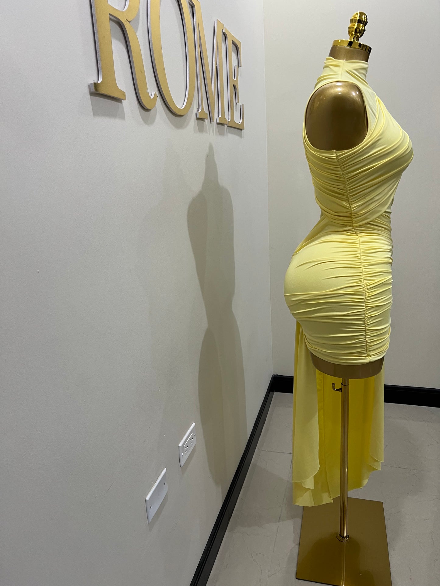 Samira Allegra Dress (Yellow)