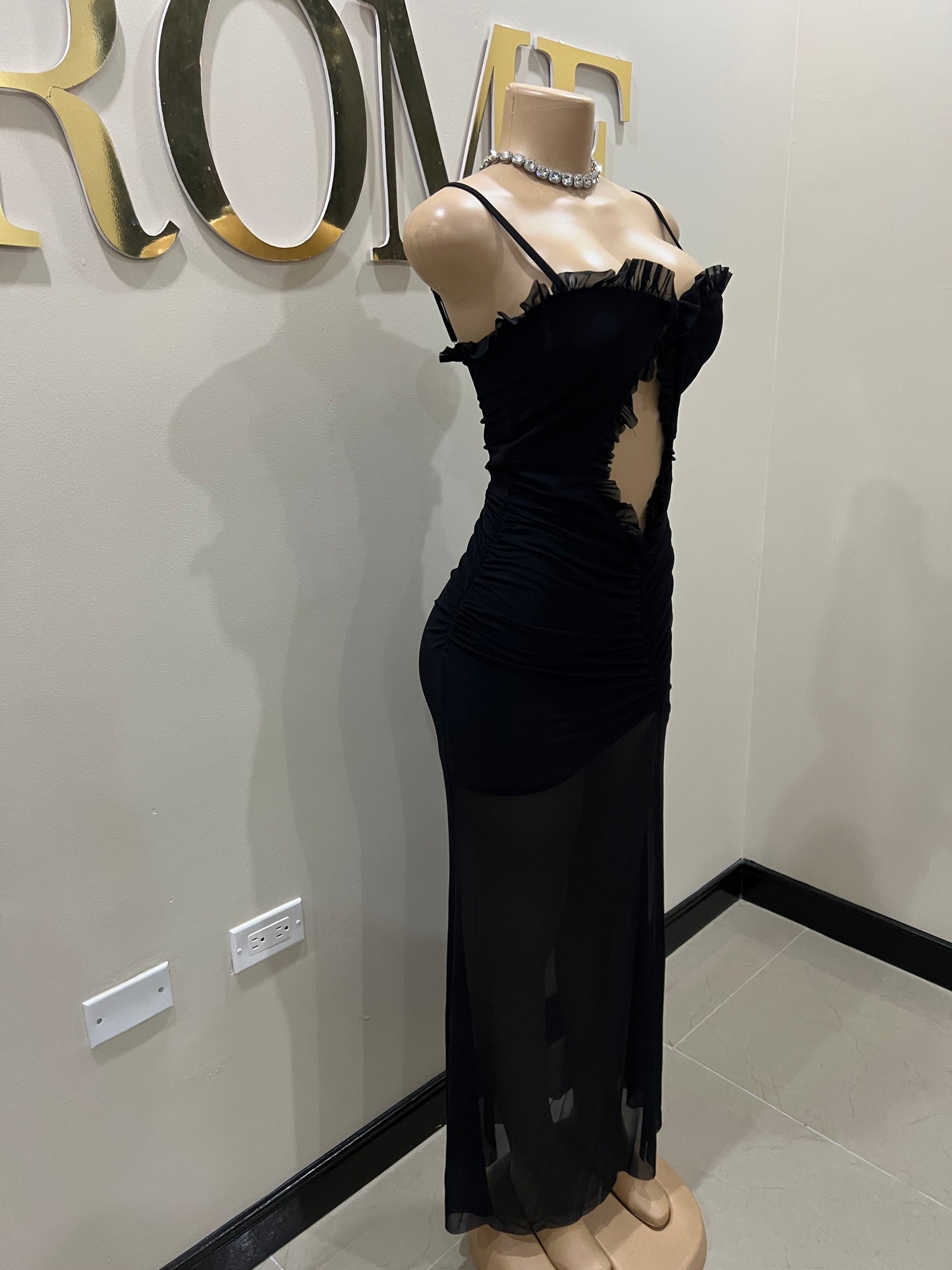 Mila Isabella Dress (Black)