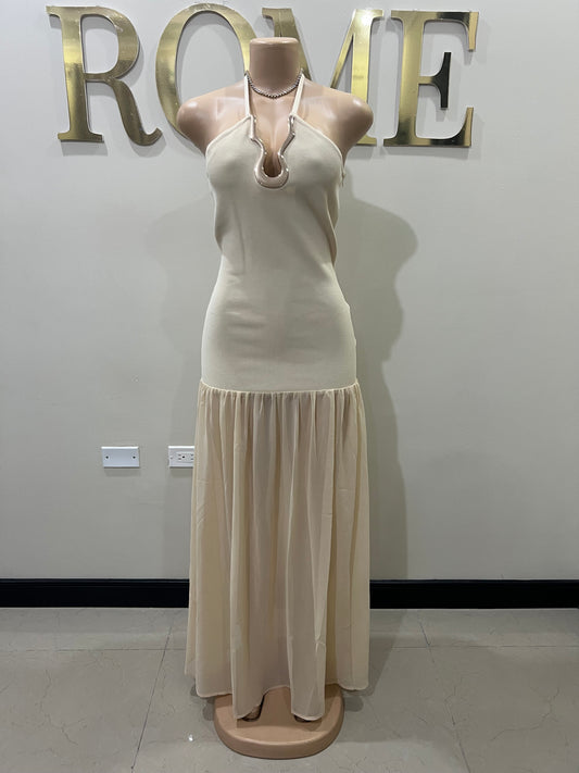Camila Nara Dress (Cream)