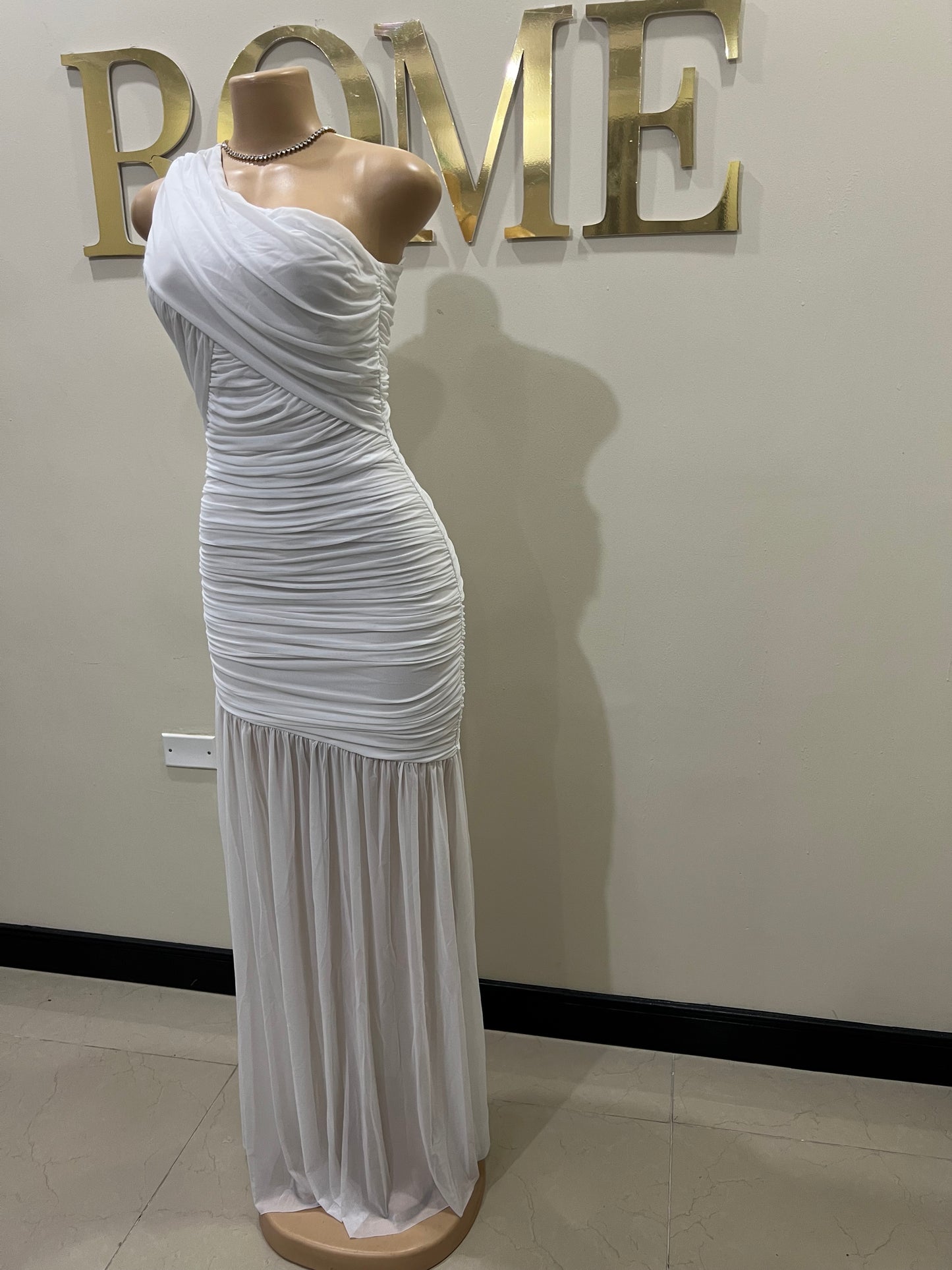 Michelle Kay Dress (White)