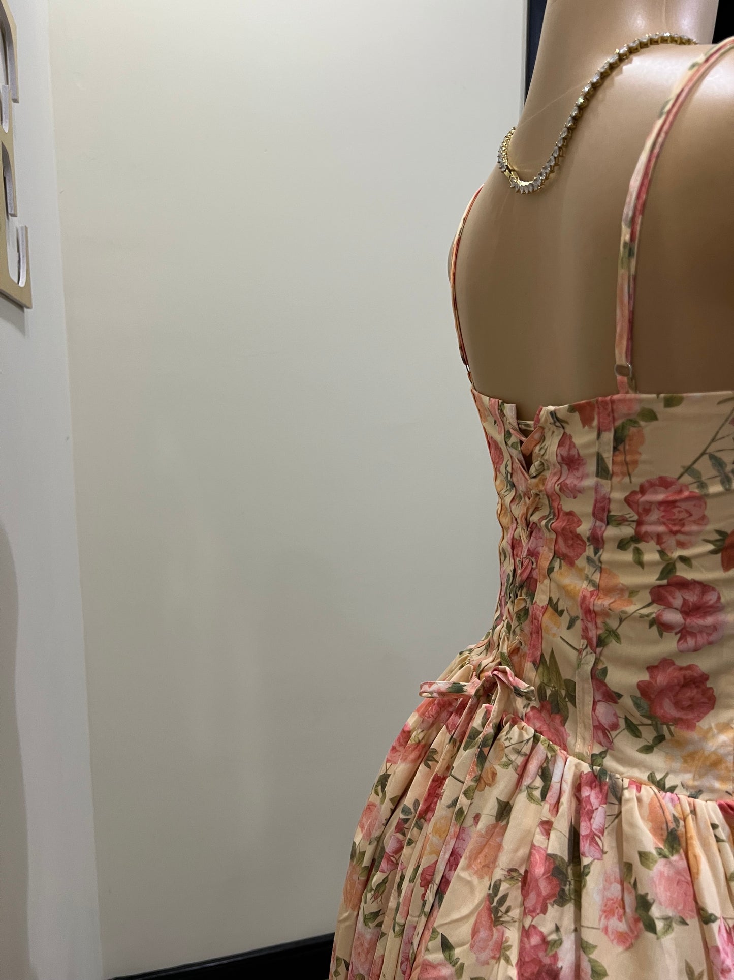 Princess Diana Floral Laced Garden Dress