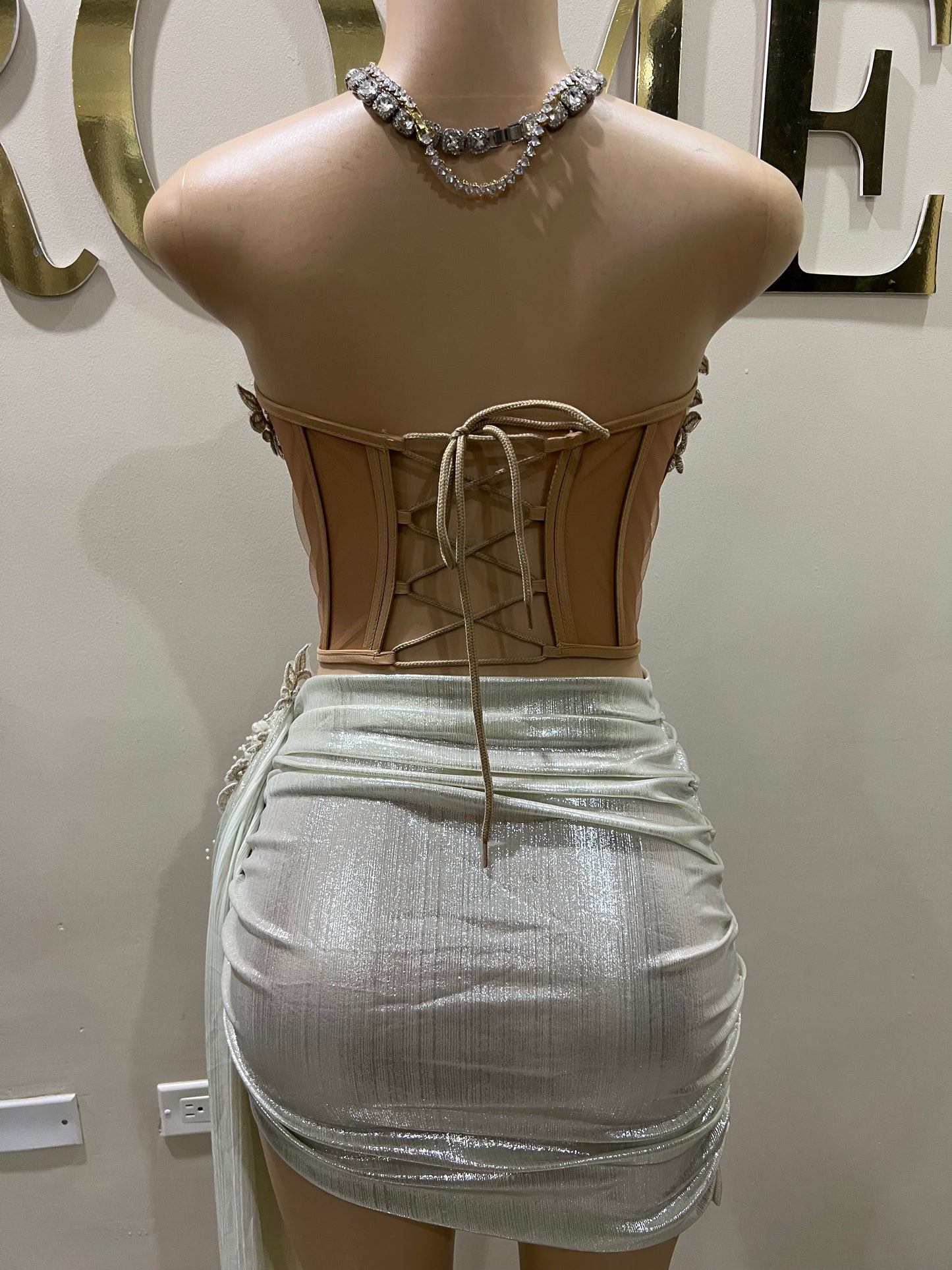 Pearl Glacier Skirt Set