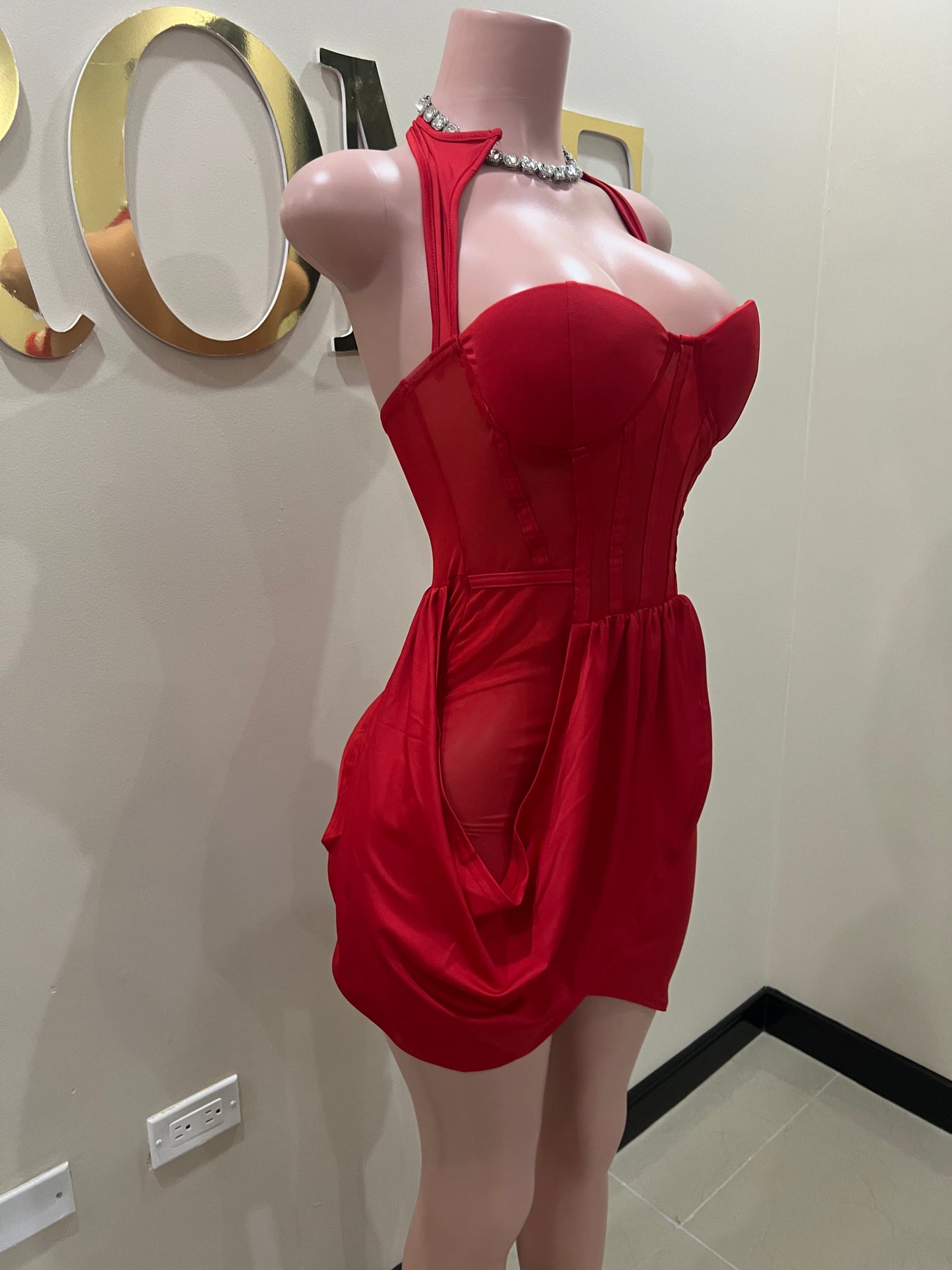 Ciara Dress (Red)