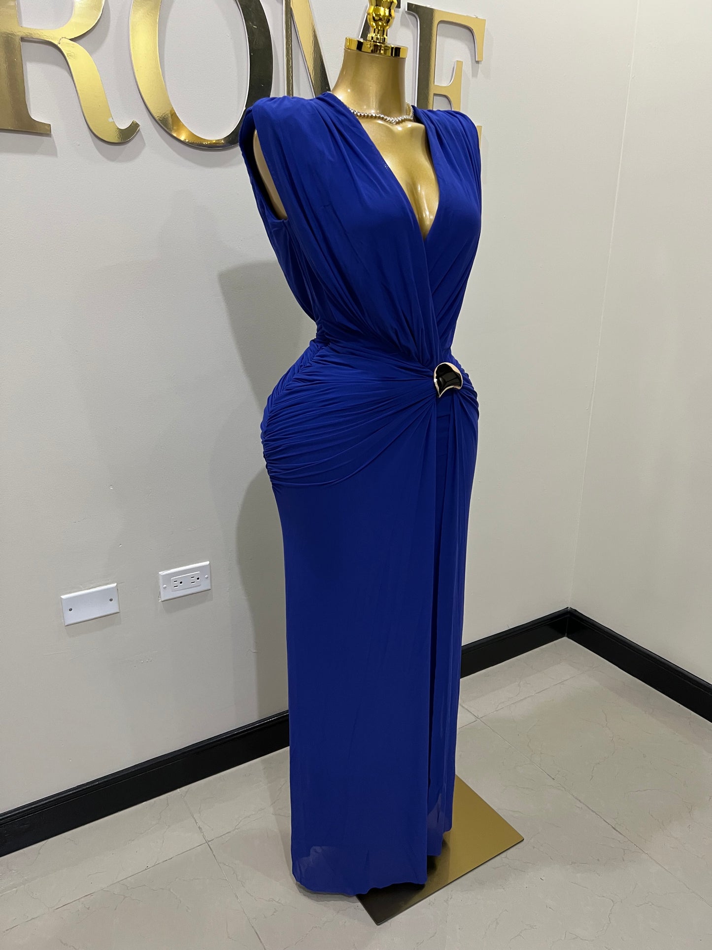 Michelle Mya Dress (Blue)