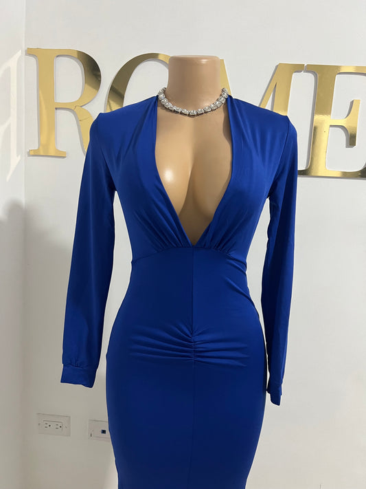 Mia Slay Vibe Dress (Blue)