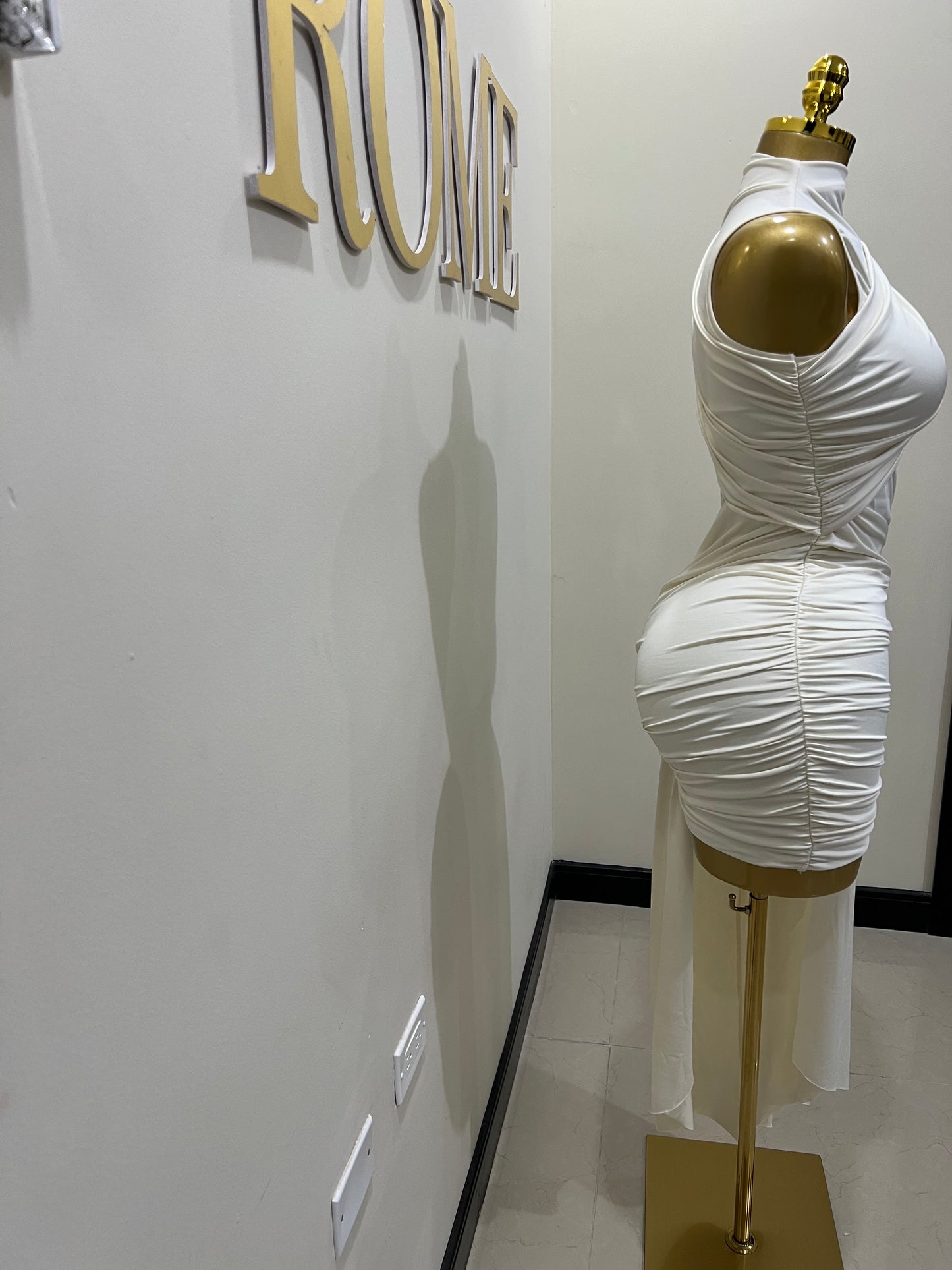 Samira Allegra Dress (Beige)