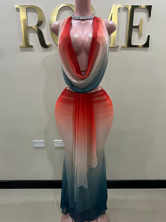 Astra Mermaid Skirt Set