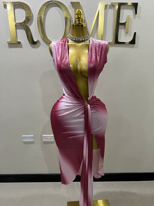 Chelsea Slay Dress (Pink)