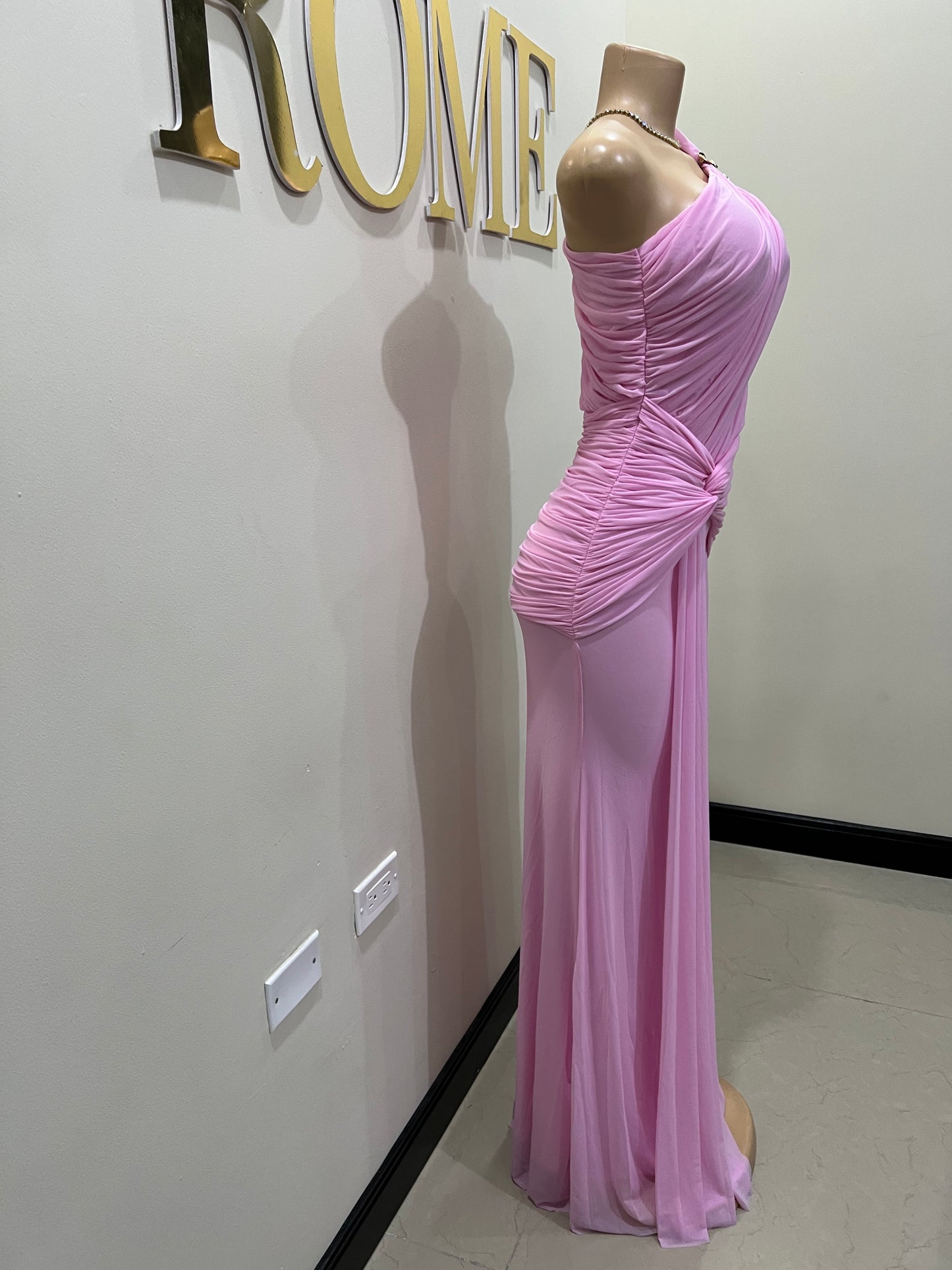 Michelle Petal Grace Dress (Light Pink)