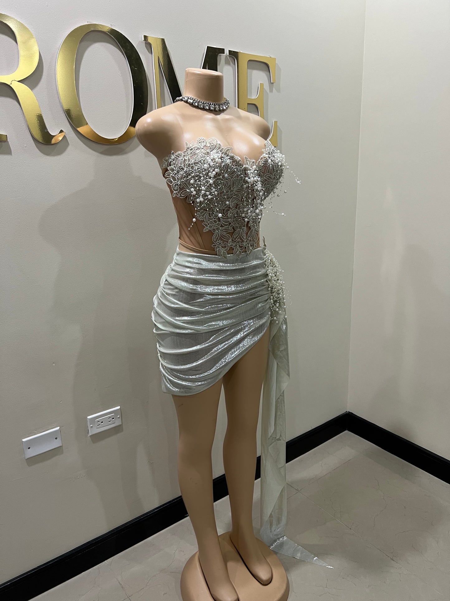 Pearl Glacier Skirt Set