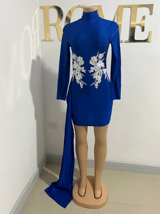 Olivia Allegra Dress (Blue)