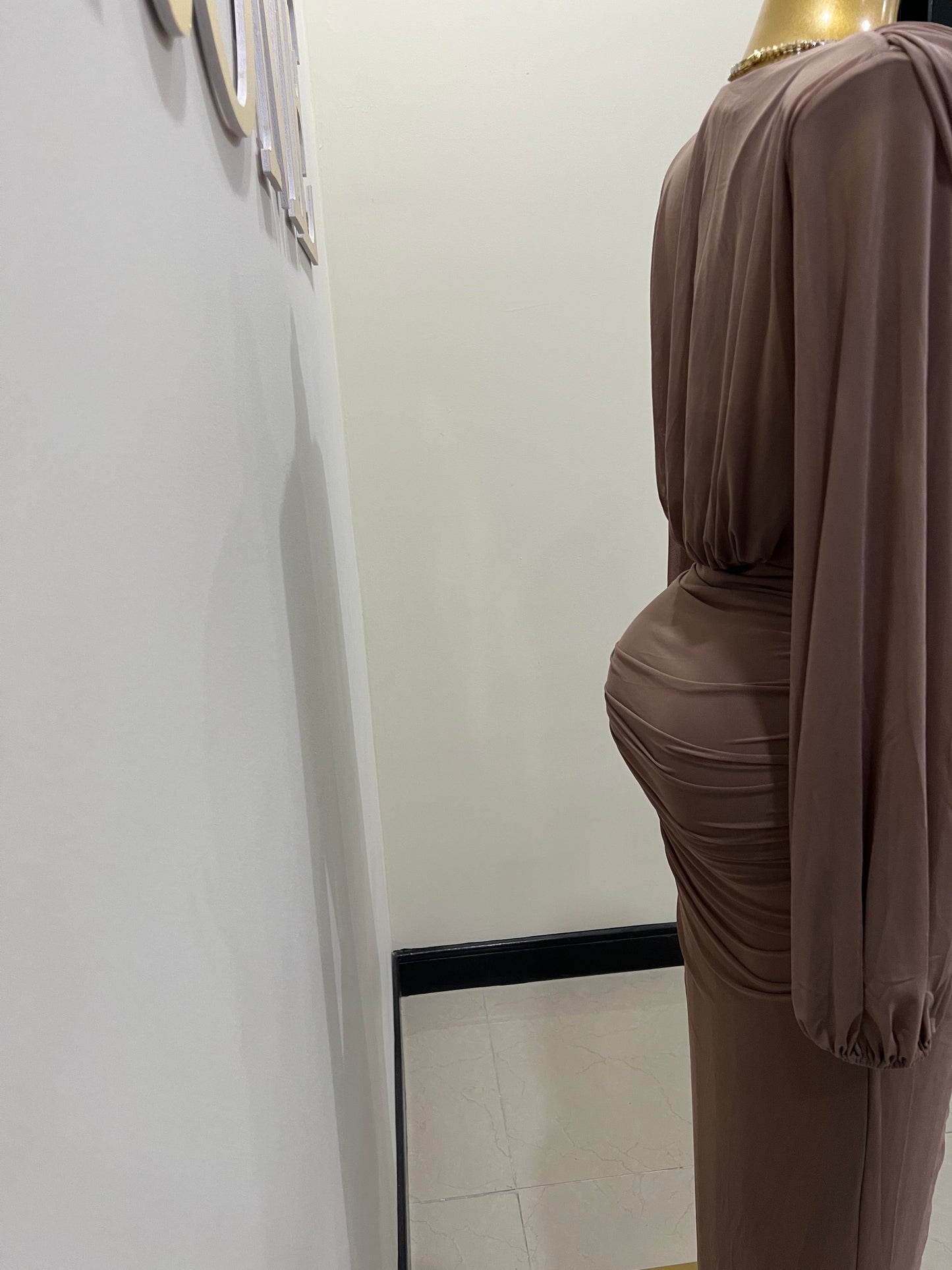 Michelle Sim Dress (Brown)