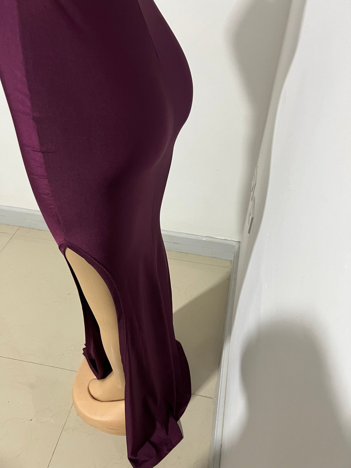 Kerry Short Sleeve Dress (Purple)
