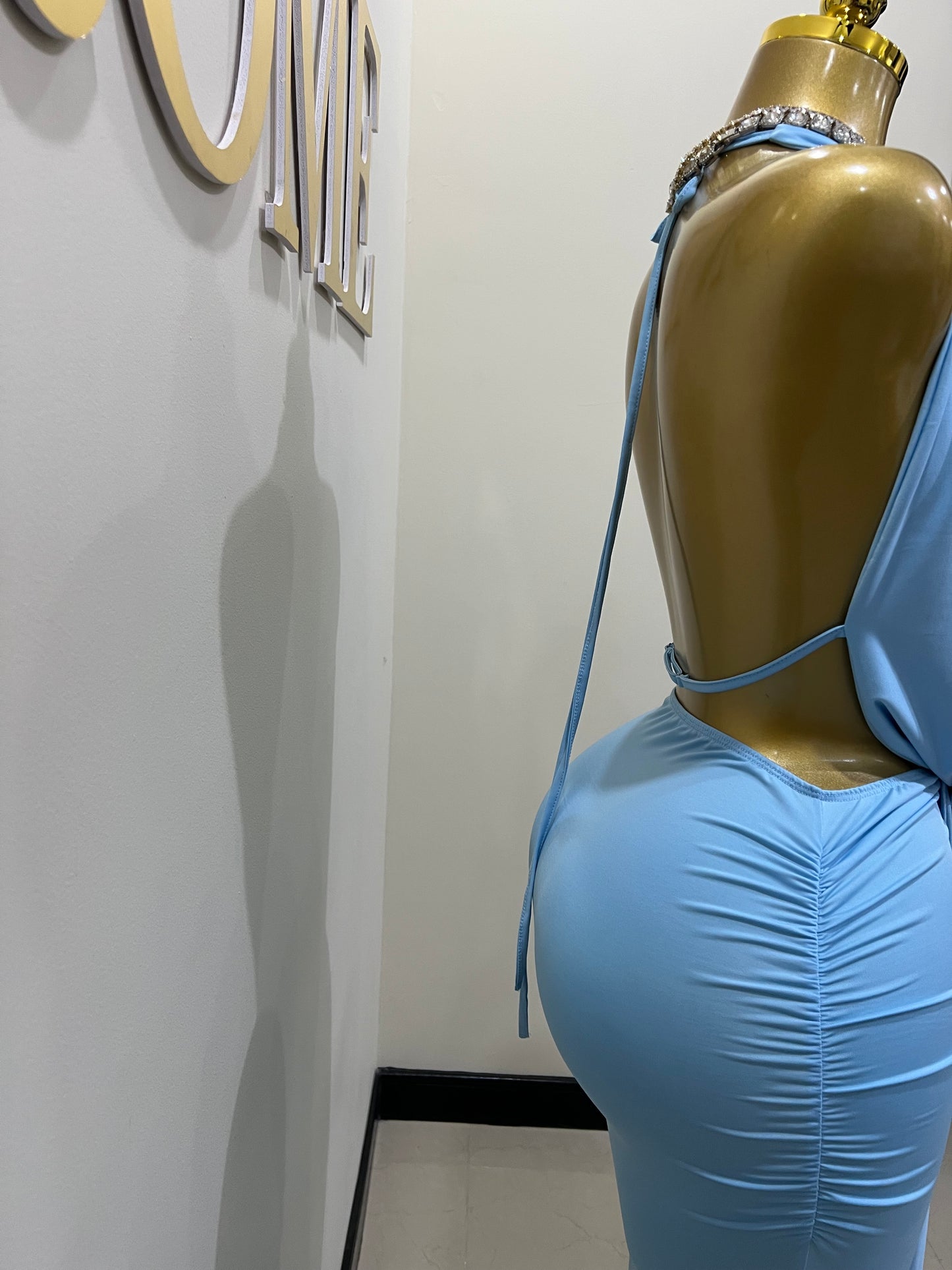 Astra Skirt Set (Blue)