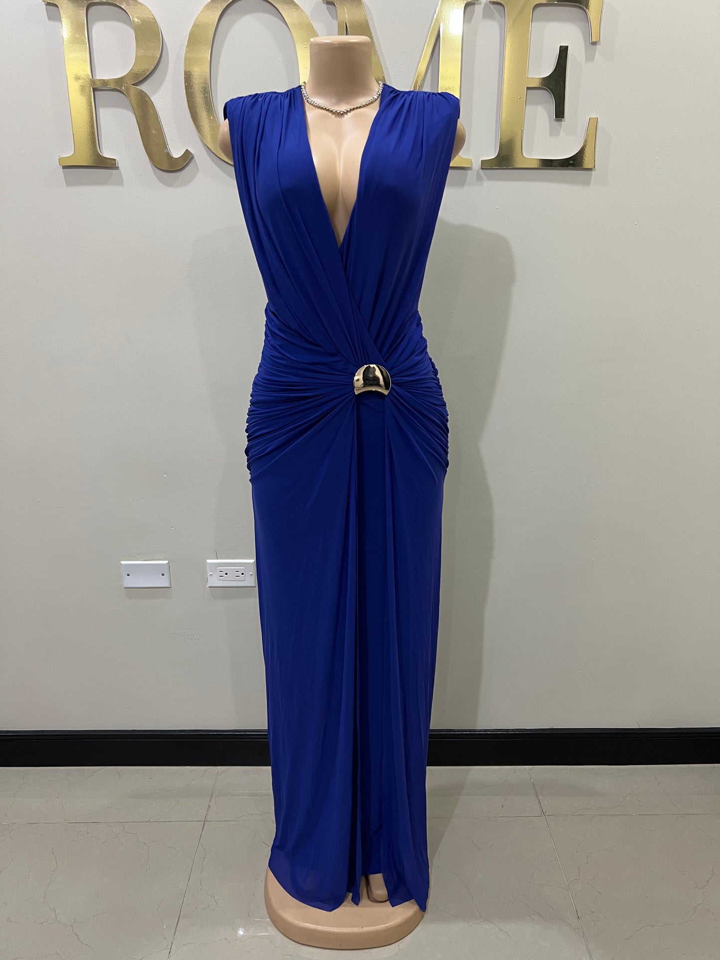 Michelle Mya Dress (Blue)