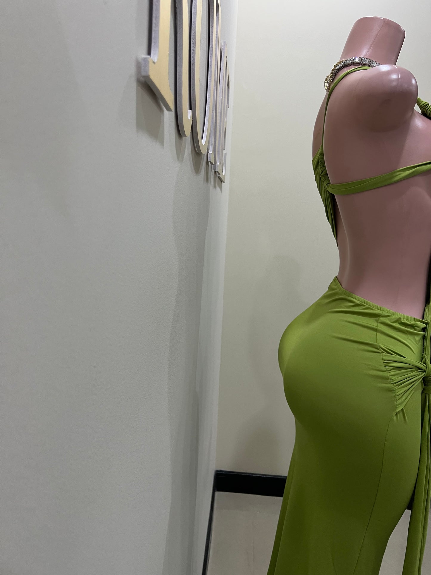 Emma Giselle Dress (Green)