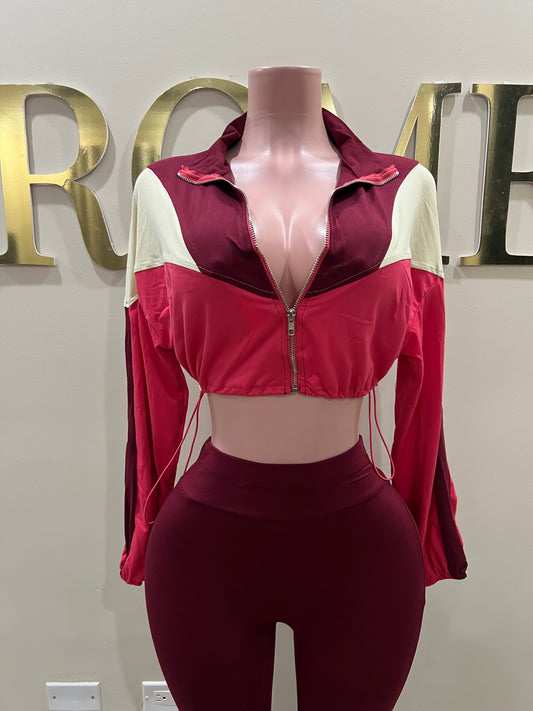 Candy Tracksuit (Burgundy)