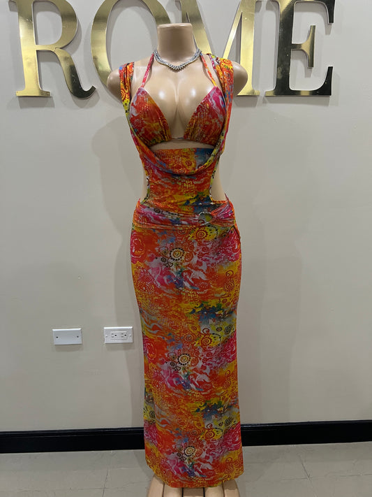 Alani Mesh 2 Pcs Dress