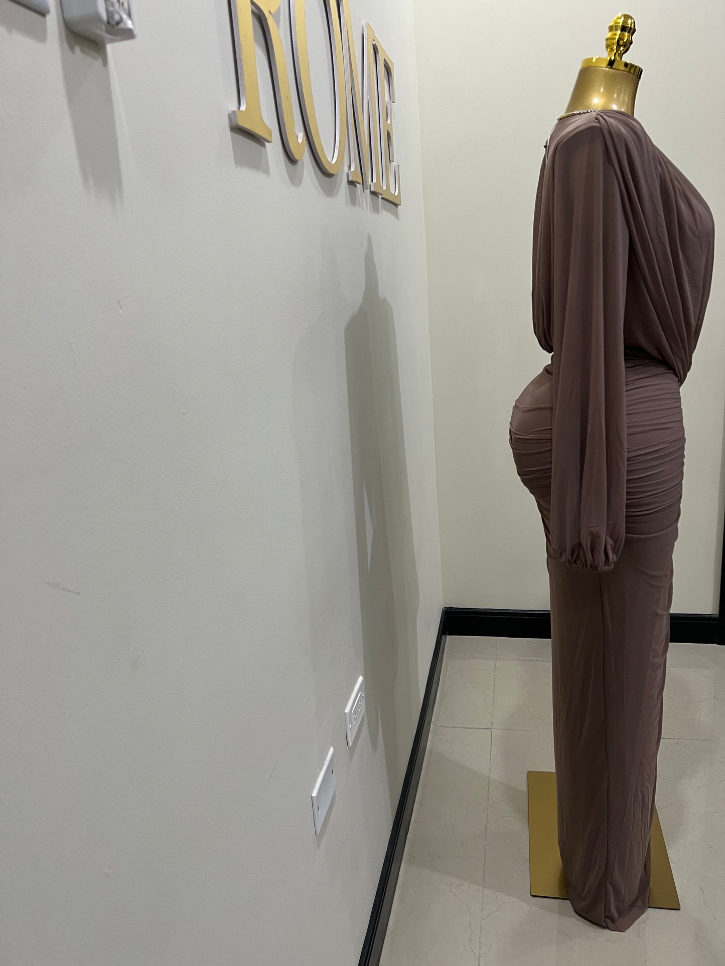 Michelle Sim Dress (Brown)