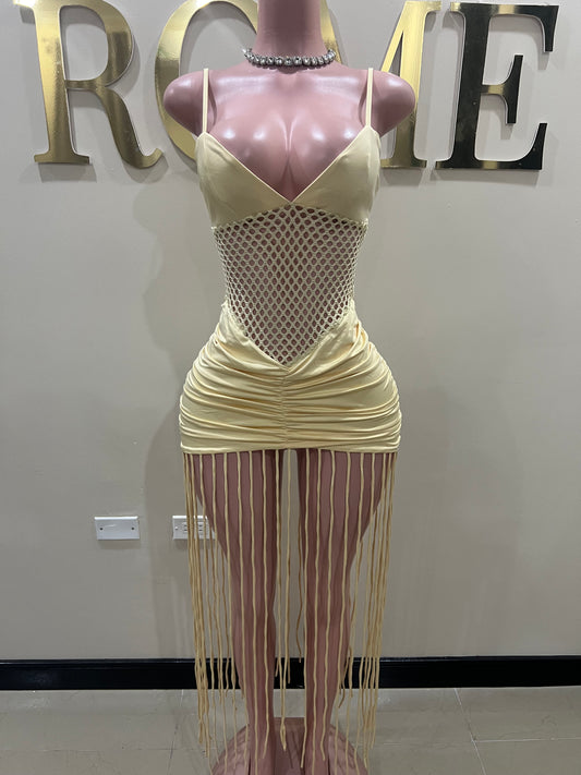 Martina Mini Fringe Dress