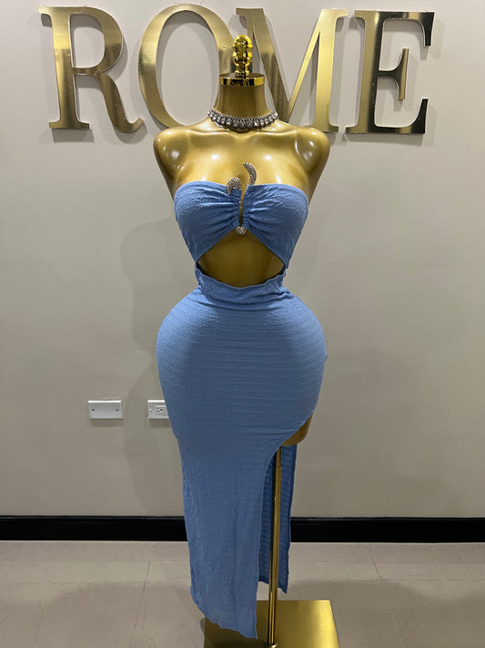 Ming Bling Dress (Light Blue)