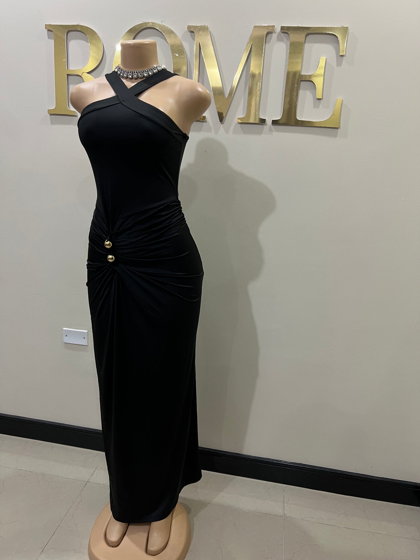 Olive Dress (Black)
