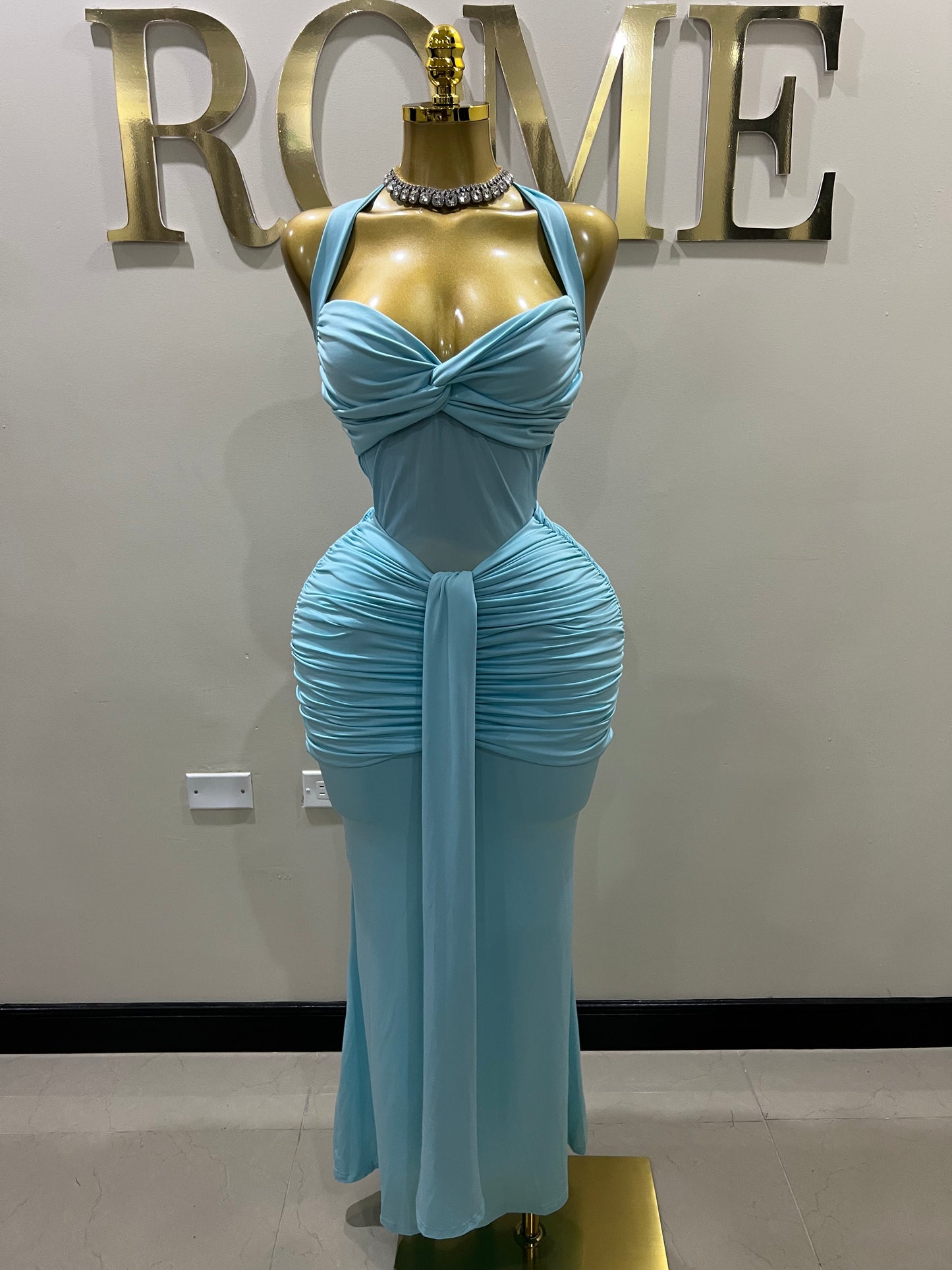 Sweetheart Nara Dress (Blue)