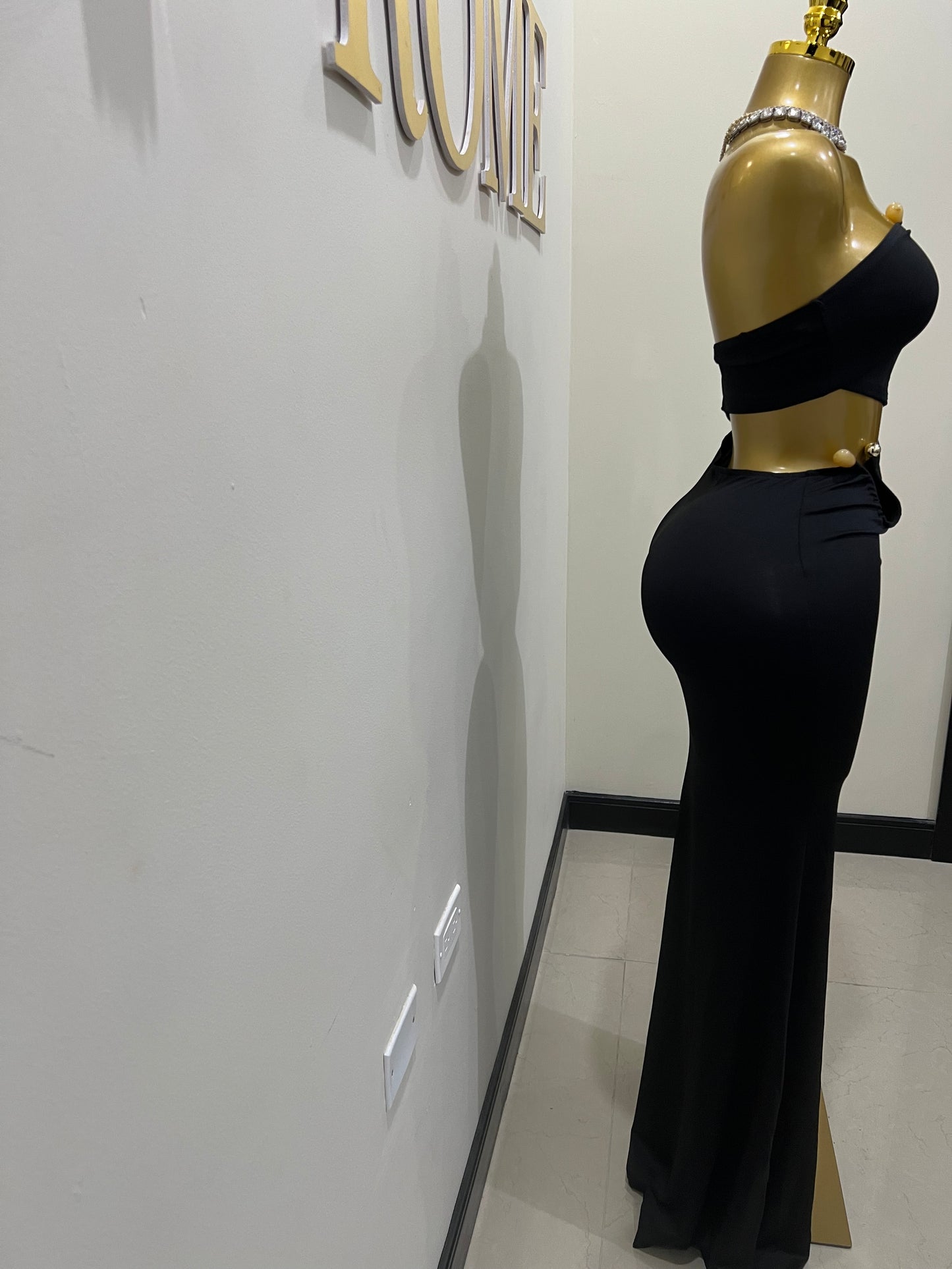 Ming Stone Dress (Black)