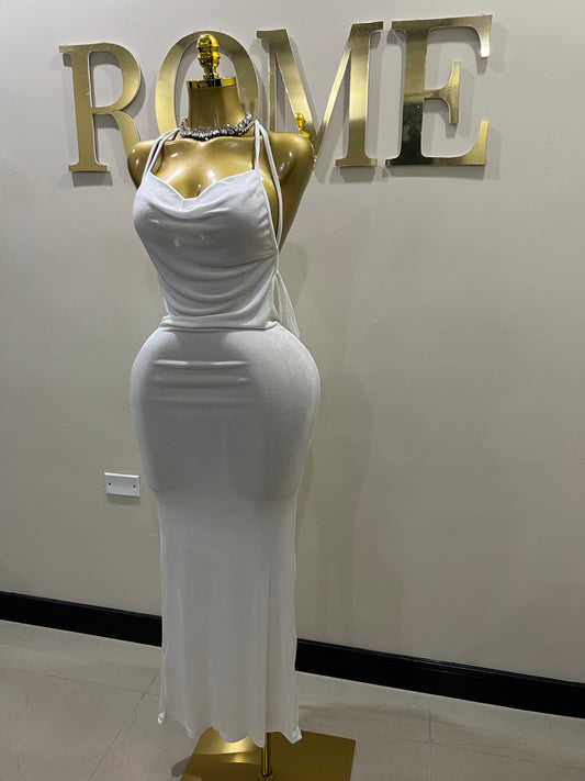Carey True Dress (White)