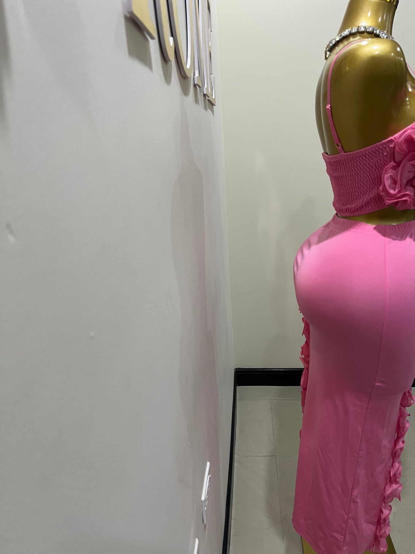 Bloom Skirt Set (Pink)