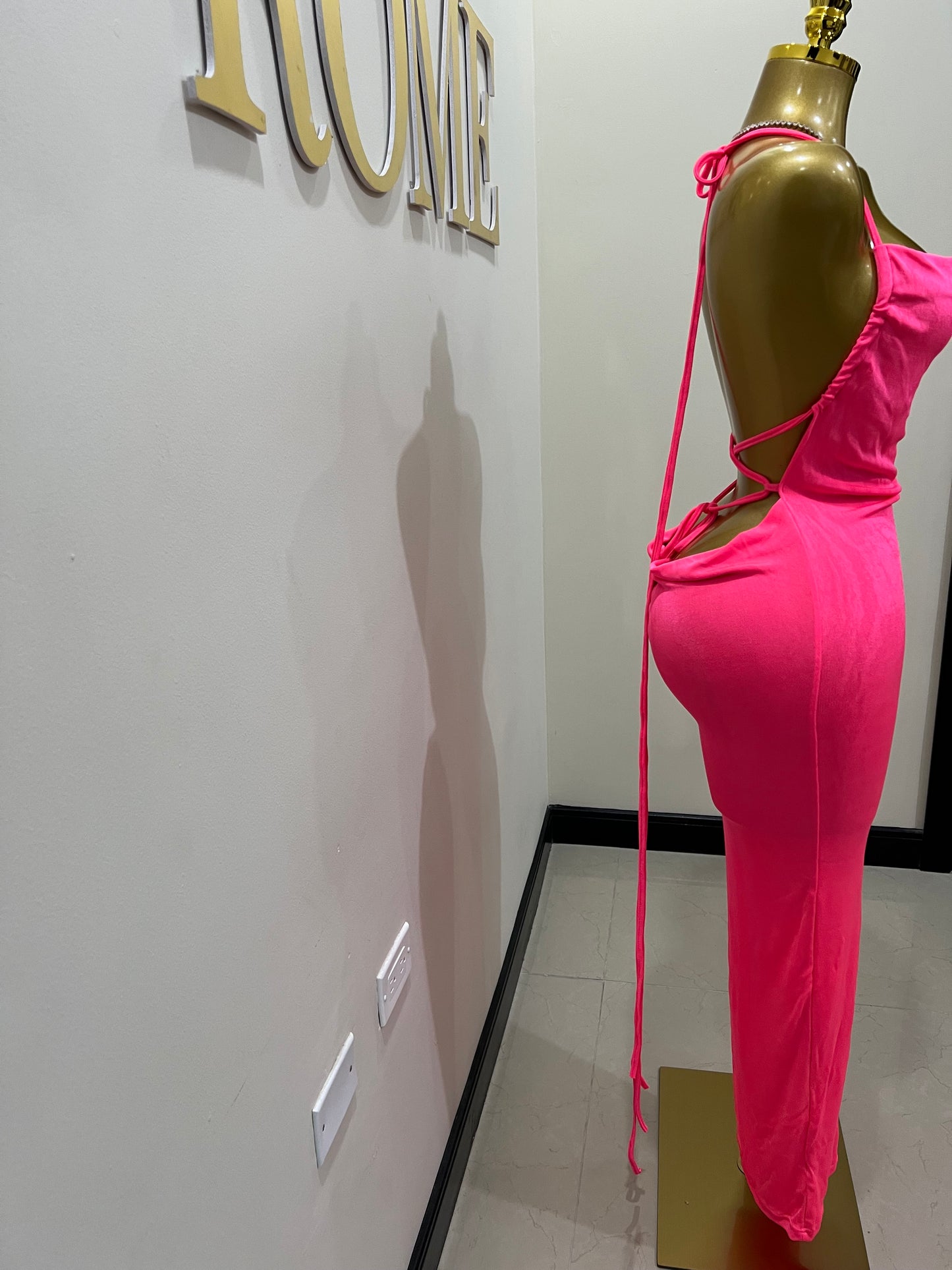 Carey Vibe Dress (Pink)