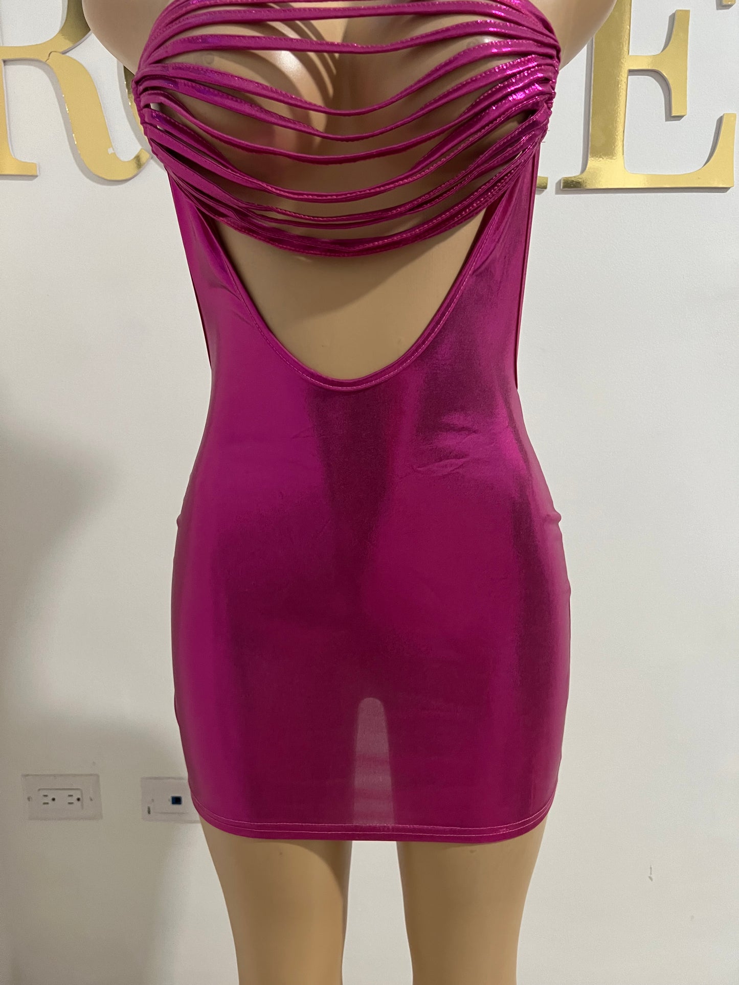 Ella Tassel Dress (Pink)