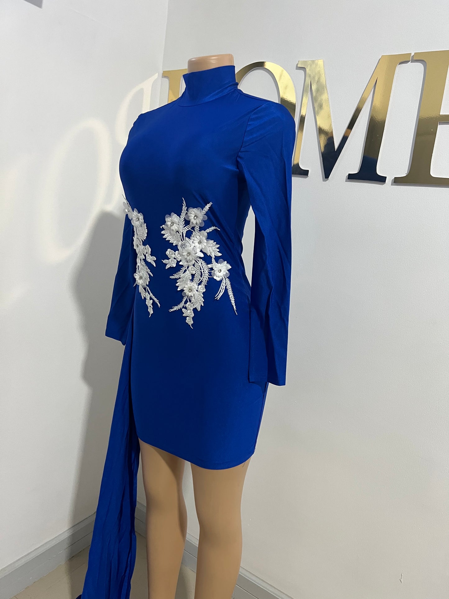 Olivia Allegra Dress (Blue)
