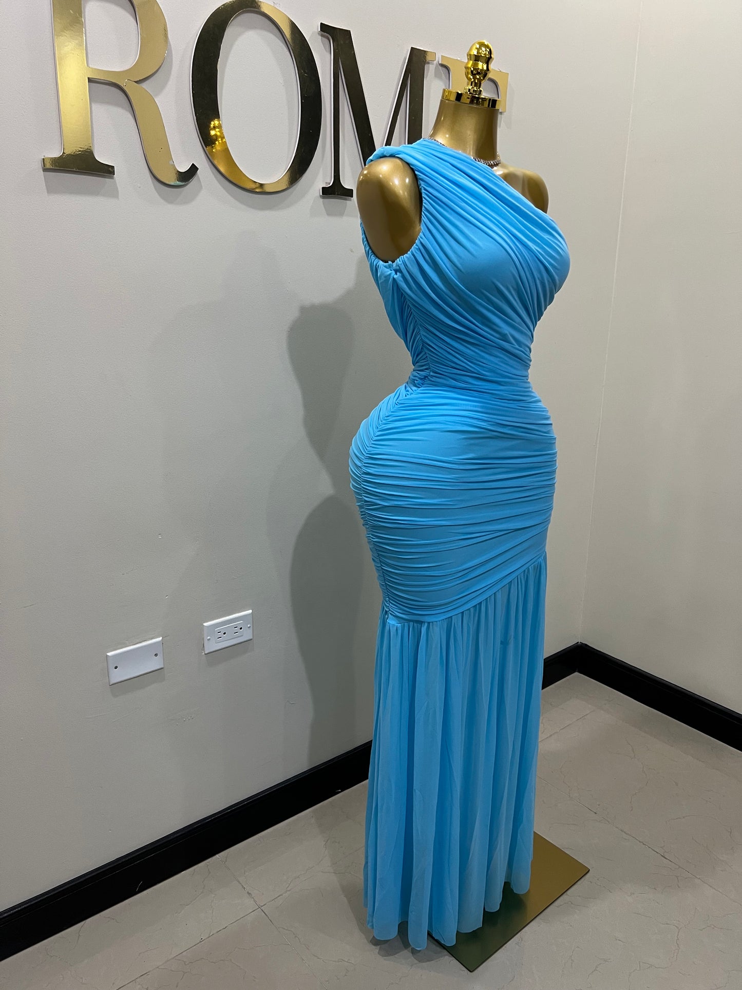 Michelle Claire Dress (Blue)