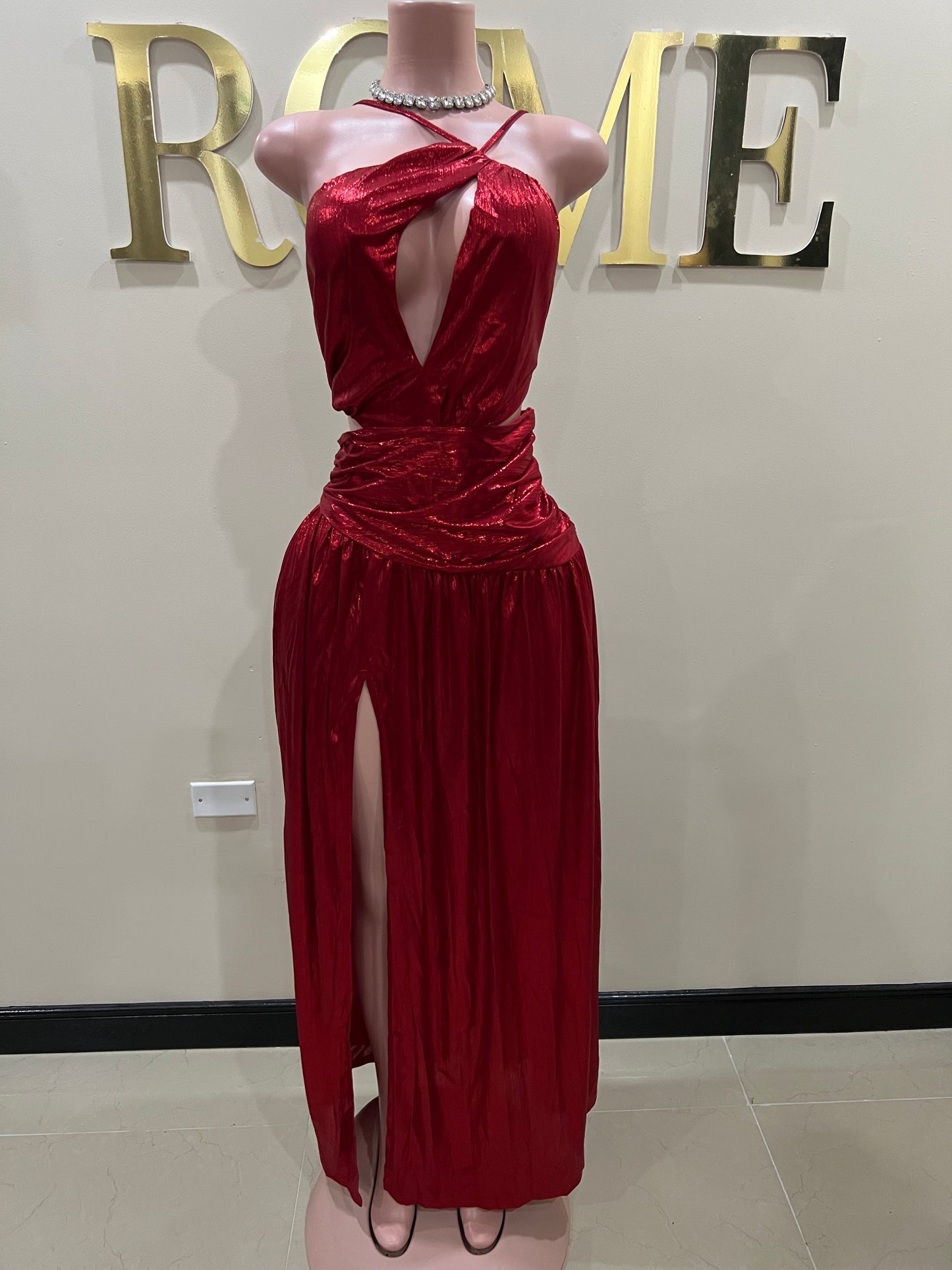 Sarah Giselle Dress (Red)