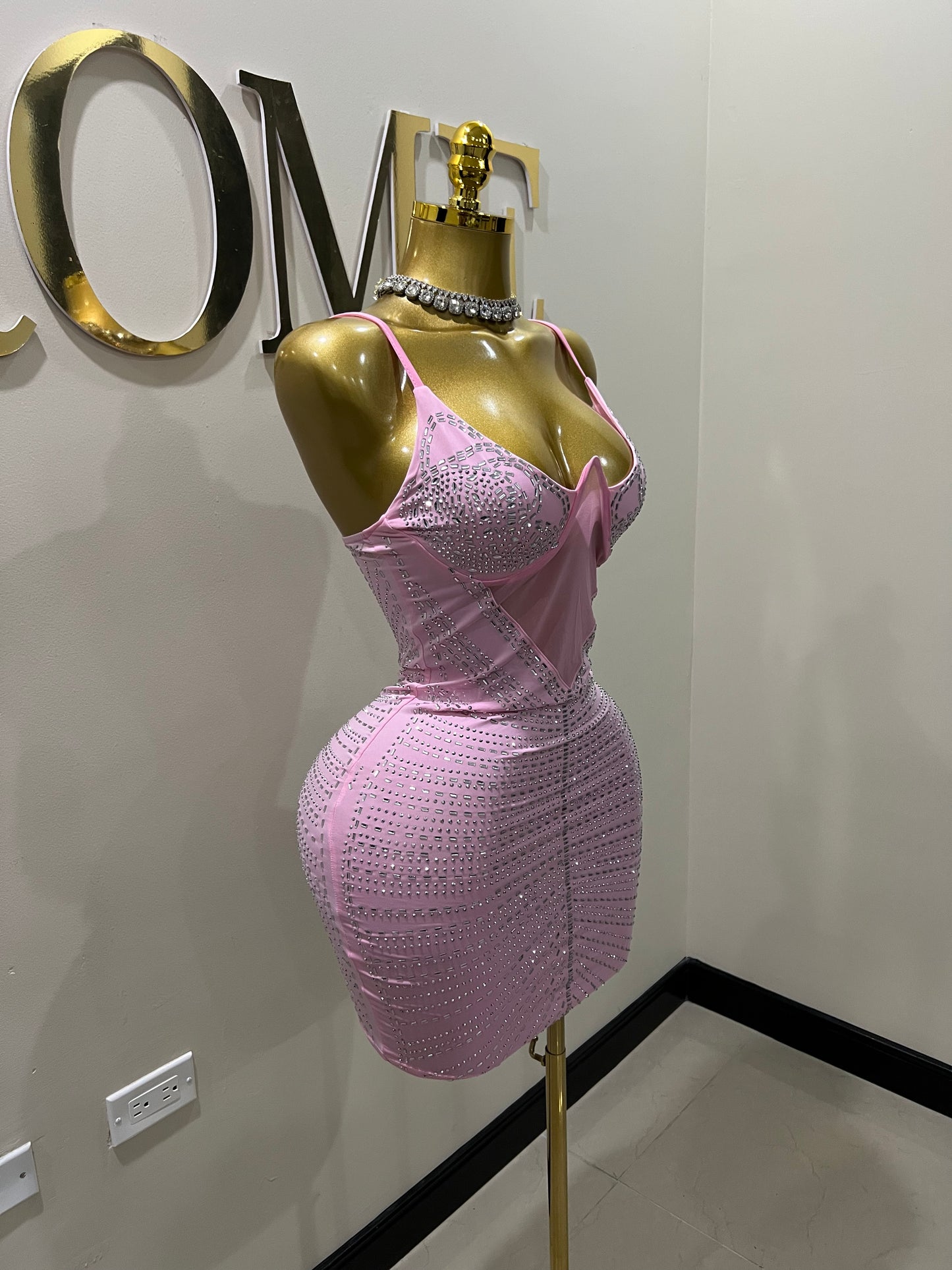Medusa Party Dress (Pink)