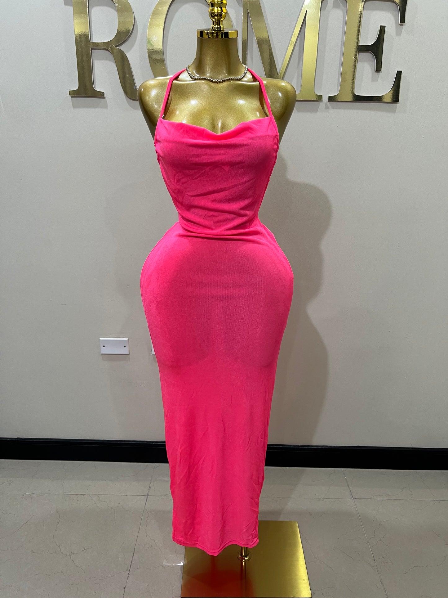 Carey Vibe Dress (Pink)