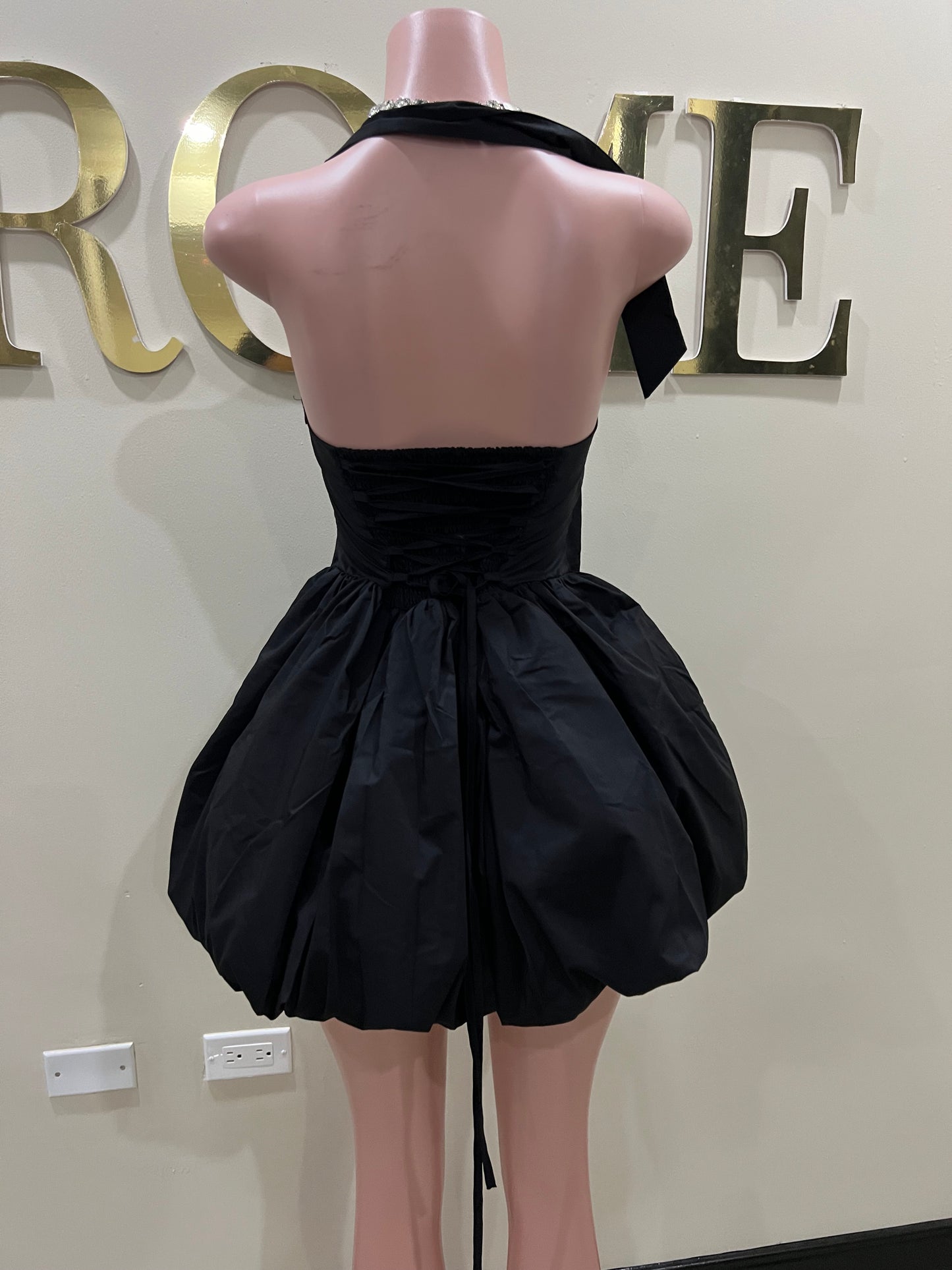 Diana Pumpkin Dress (Black)