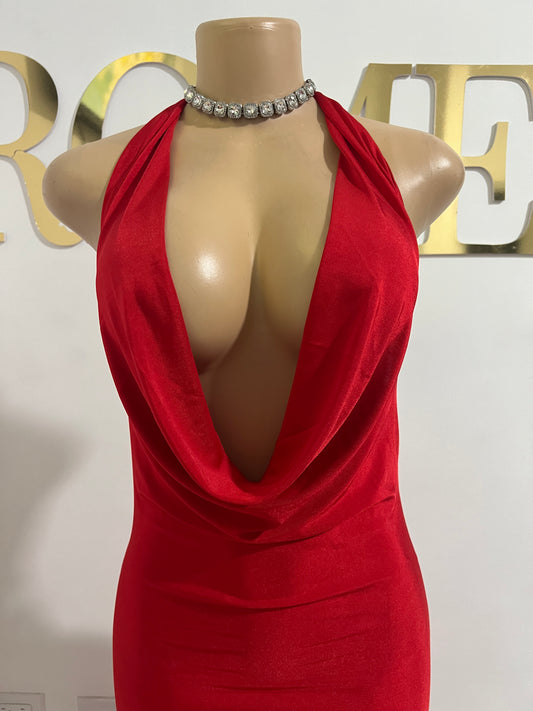 Sinatra Slay Dress (Red)