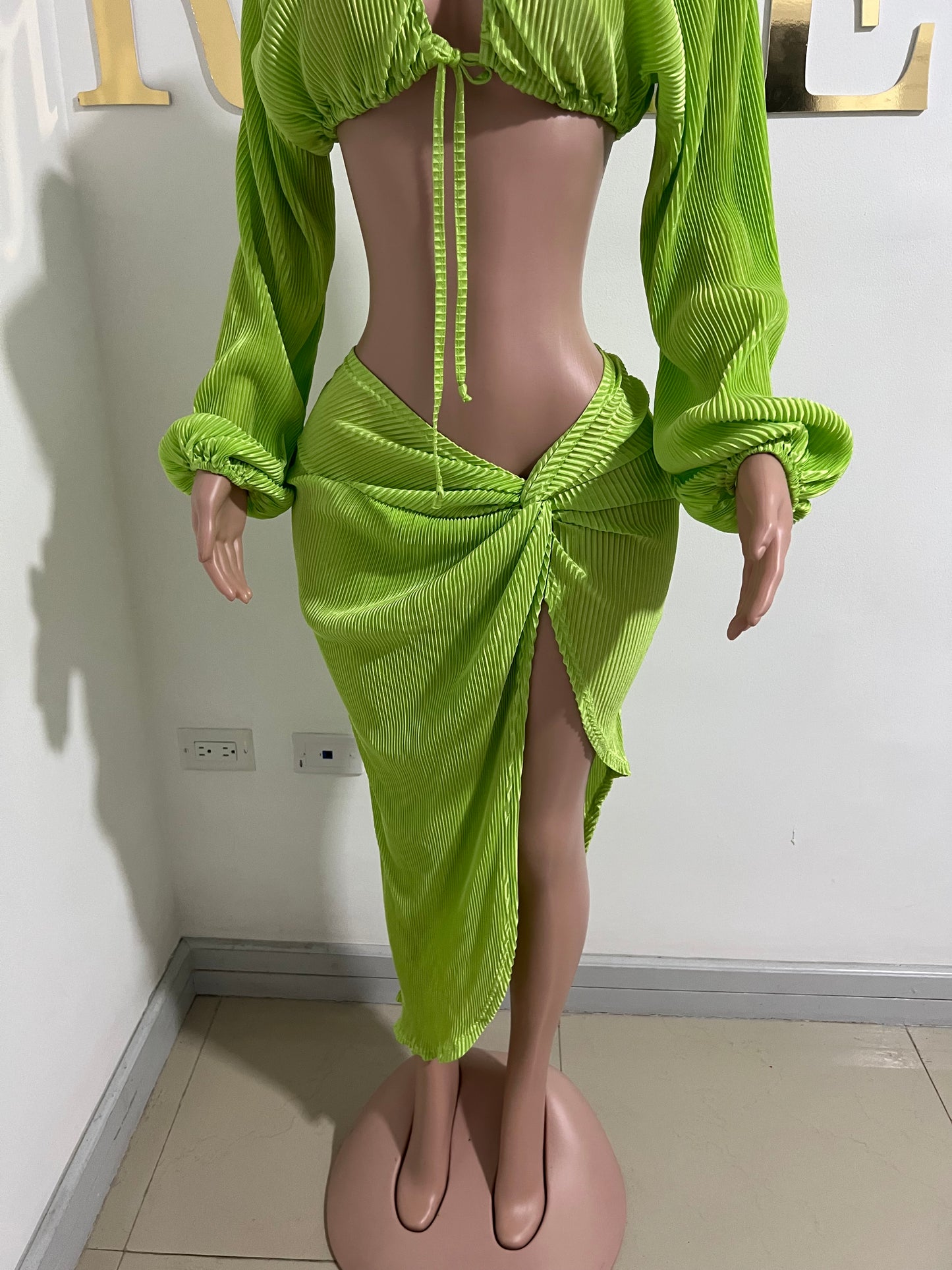 Kelly Skirt Set (Green)