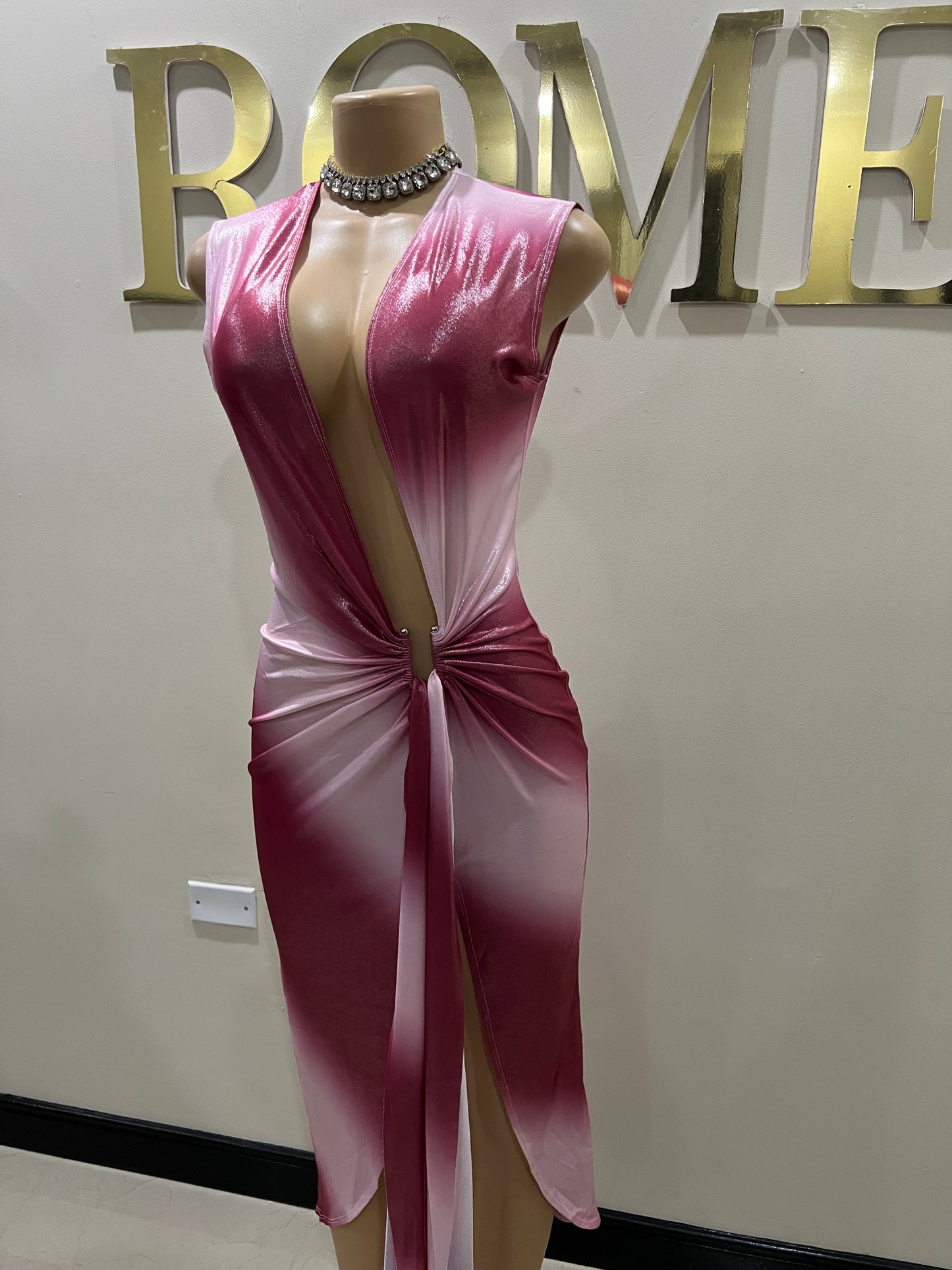 Chelsea Slay Dress (Pink)