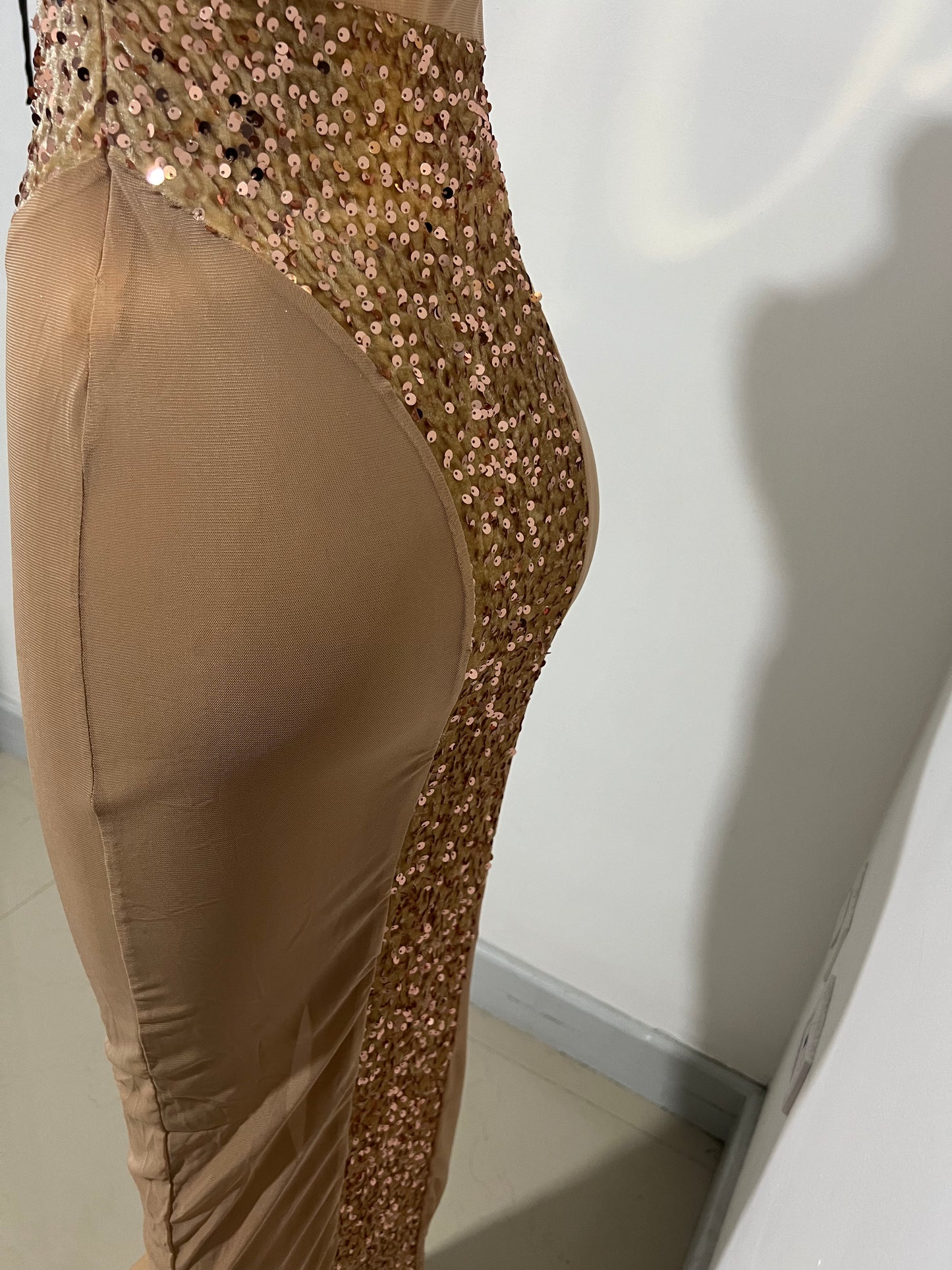 Leah Dress (Gold)