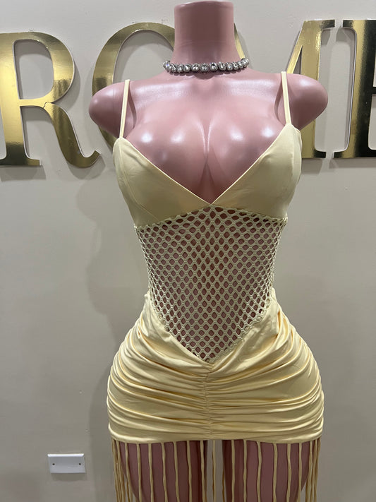 Martina Mini Fringe Dress